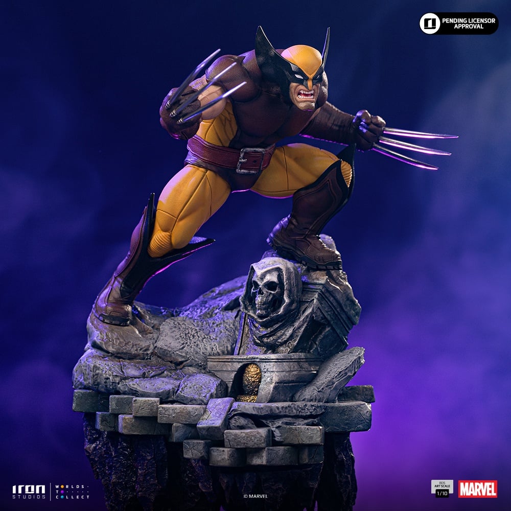 【預購】Marvel漫威 金剛狼 雕像 MARCAS145926-10 X Iron-Studio