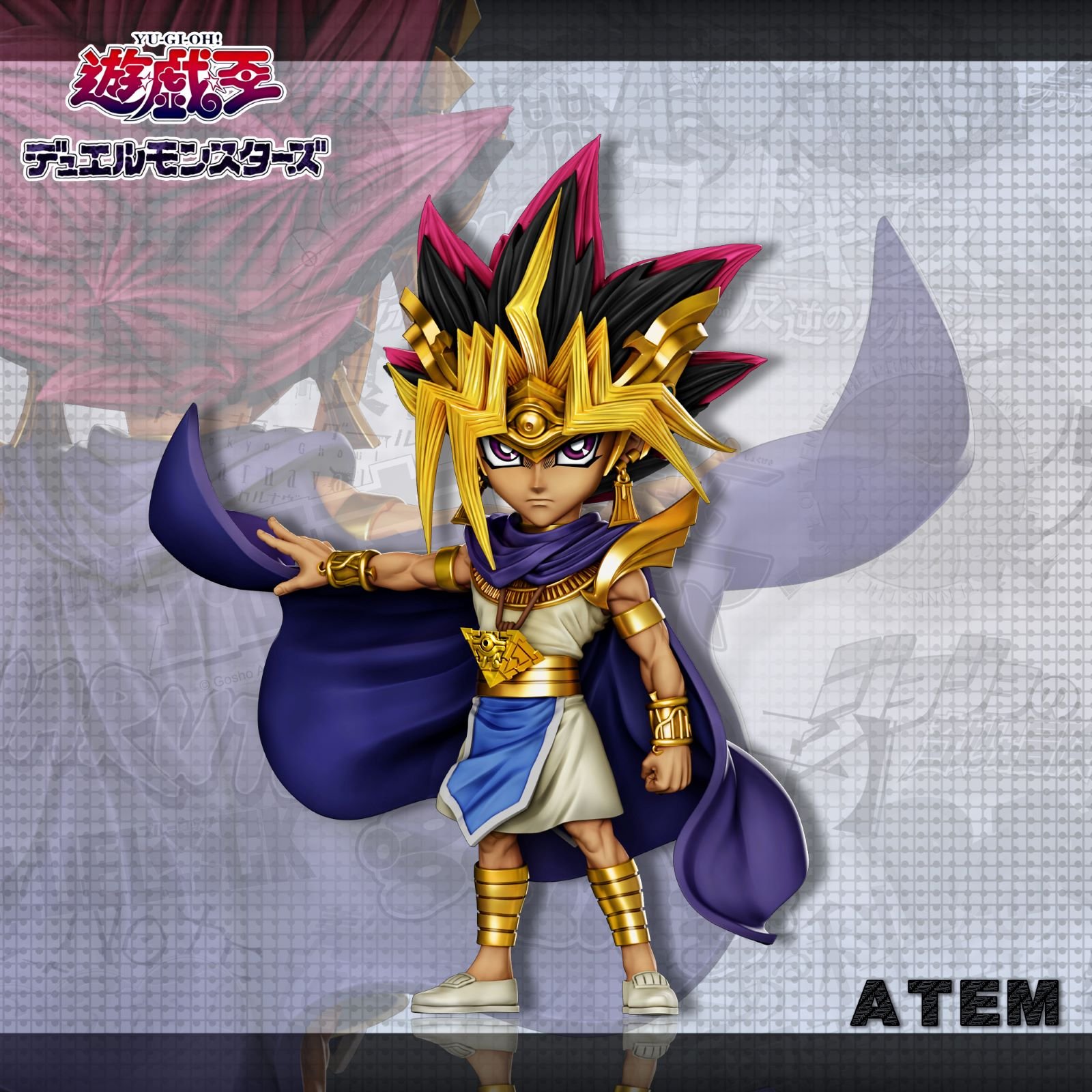 【預購】遊戲王 全明星系列第二十二彈 法老王-阿圖姆（暗遊戲）X A+研究所