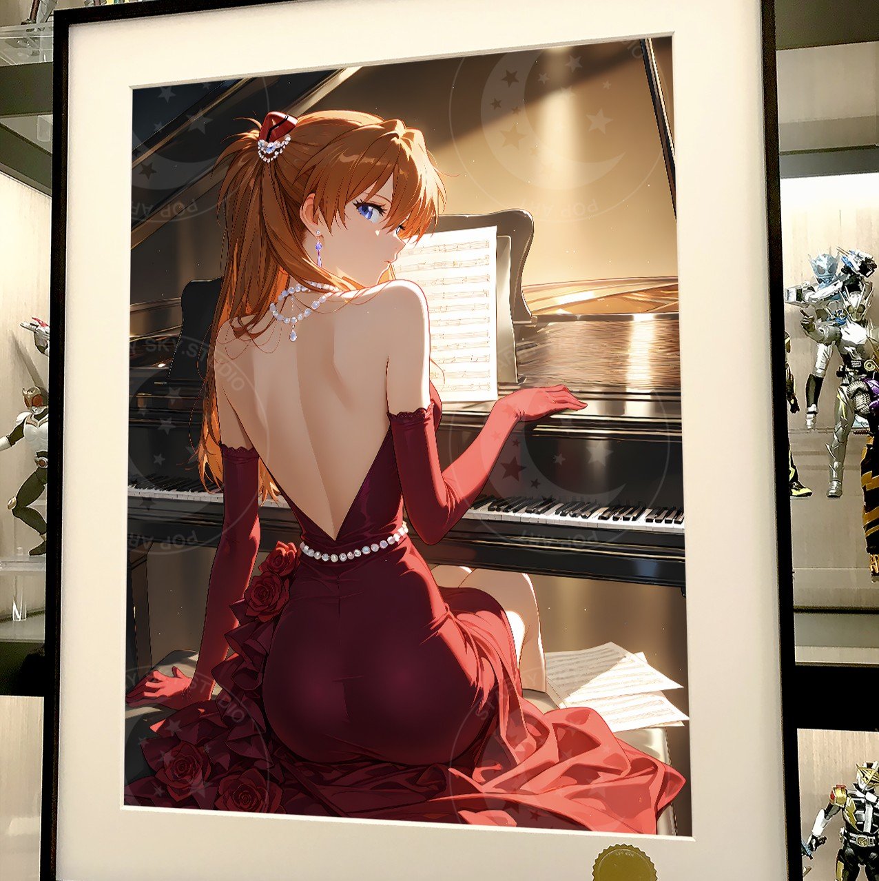 【預購】Eva《鋼琴明日香》動漫裝飾畫 X 星空工作室