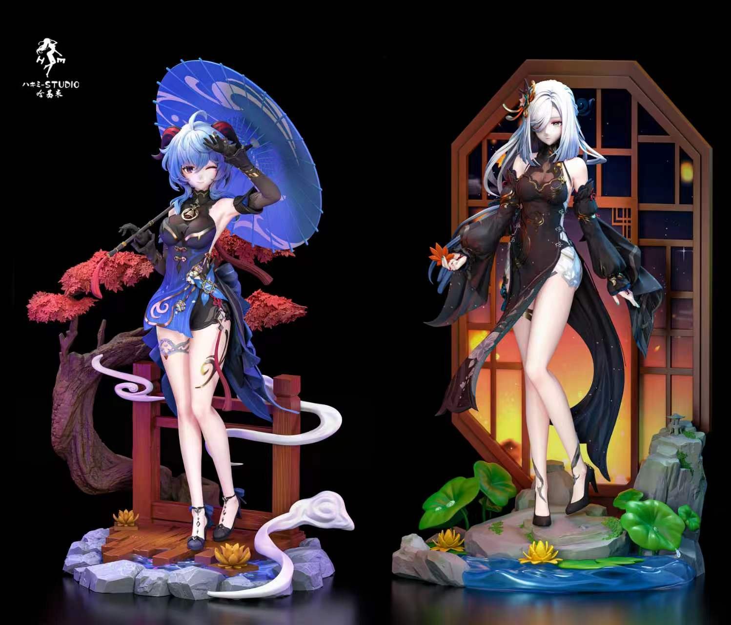 【預購】原神「玄玉瑤芳」甘雨 「冷花幽露」申鶴 X 哈基米-Studio