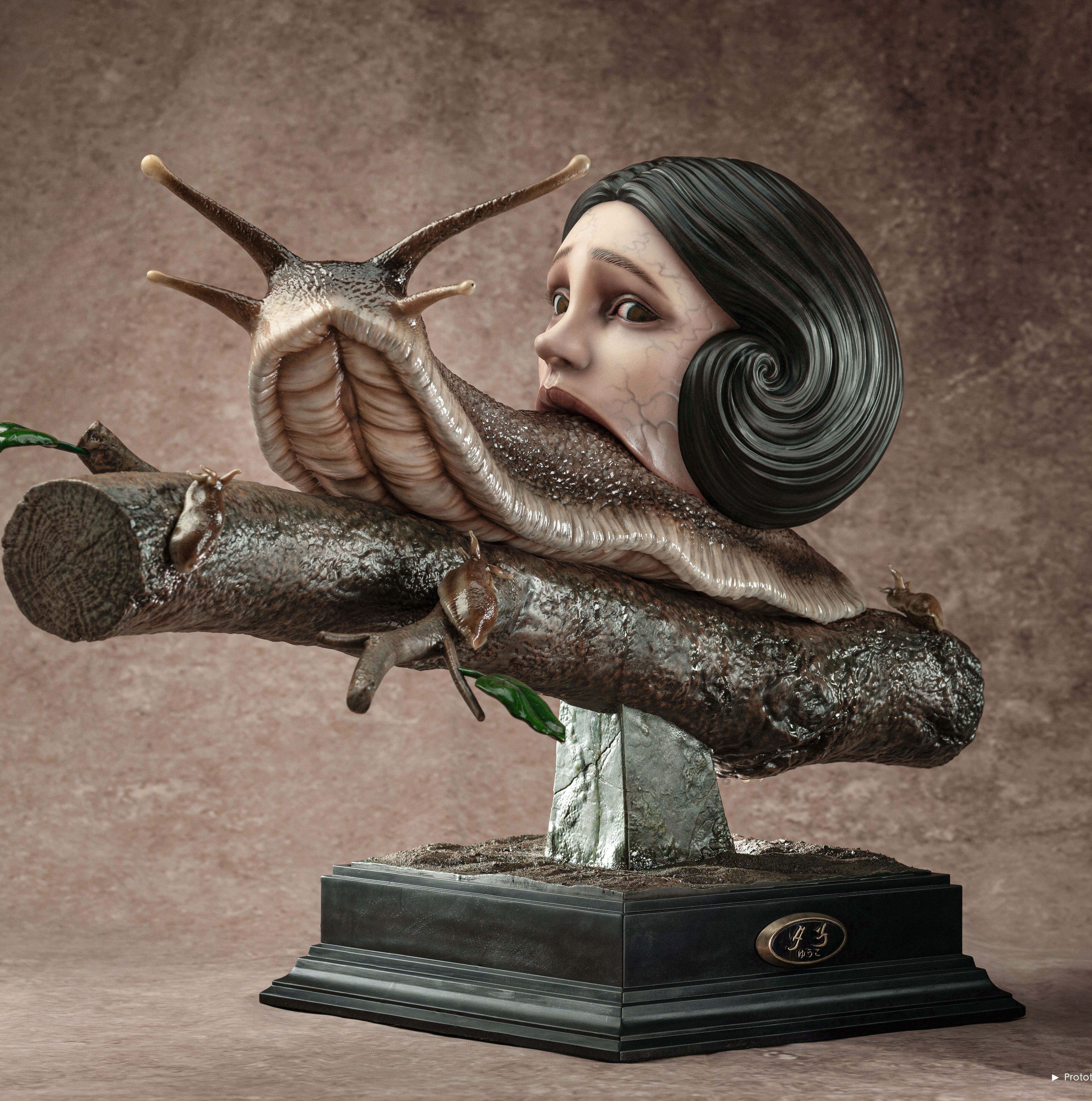 【預購】詭怪臻藏館 雕像MW01 蛞蝓少女-夕子 X 2%+MOWAN