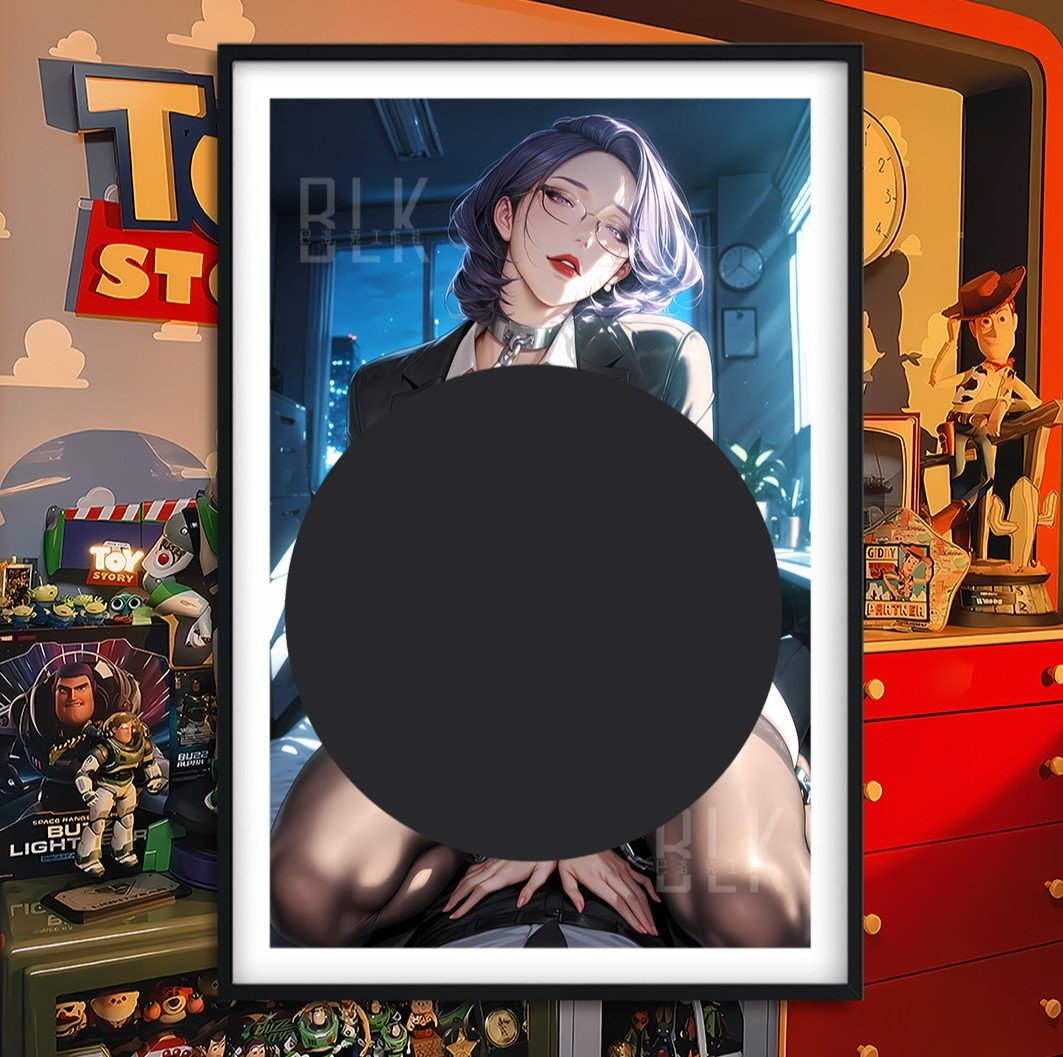 【預購】美麗新世界《西裝金美庭》動漫裝飾畫&冰箱貼 X 巴洛克工作室