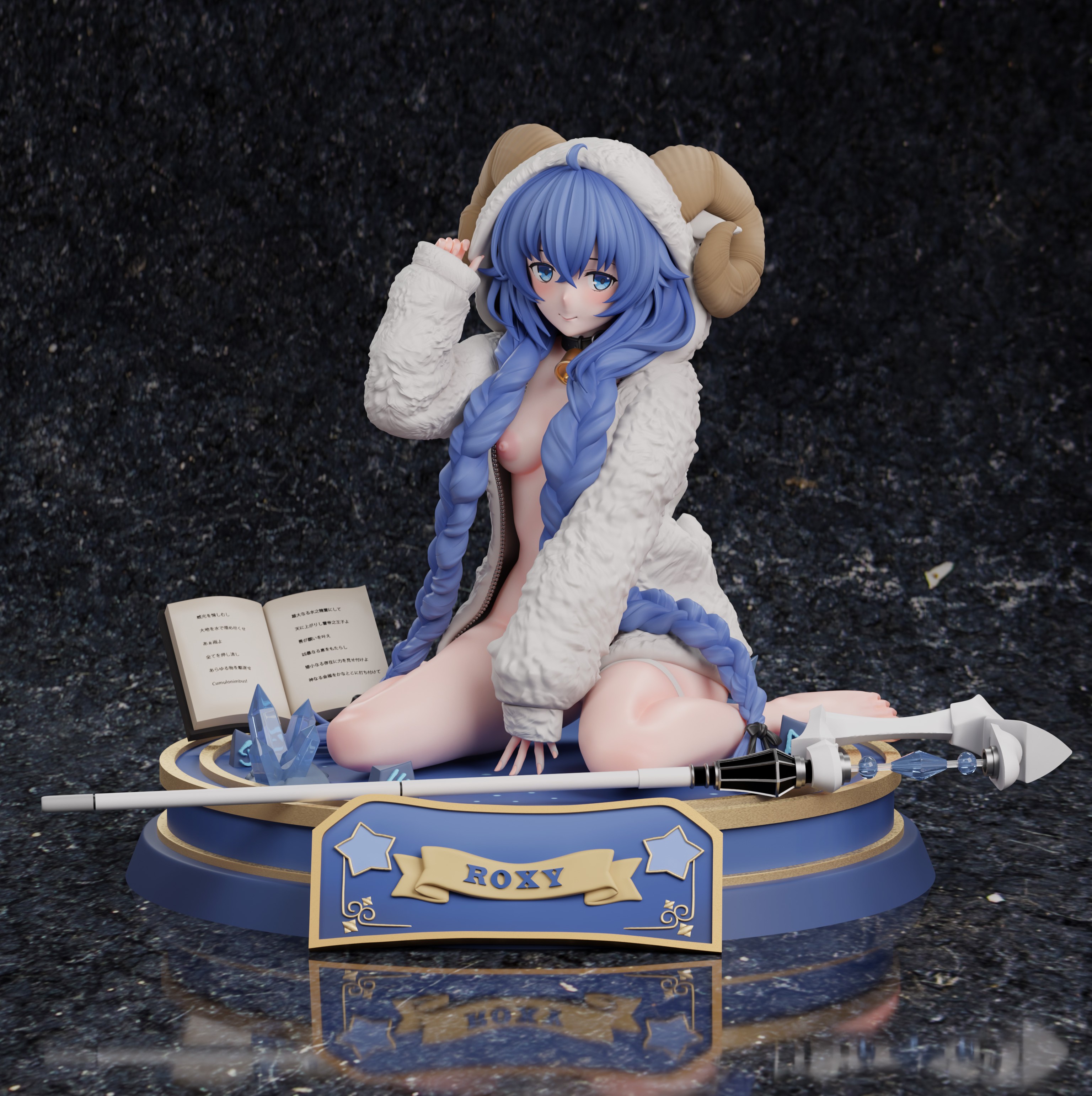 【預購】無職轉生 綿羊洛奇希 X 王冠工作室