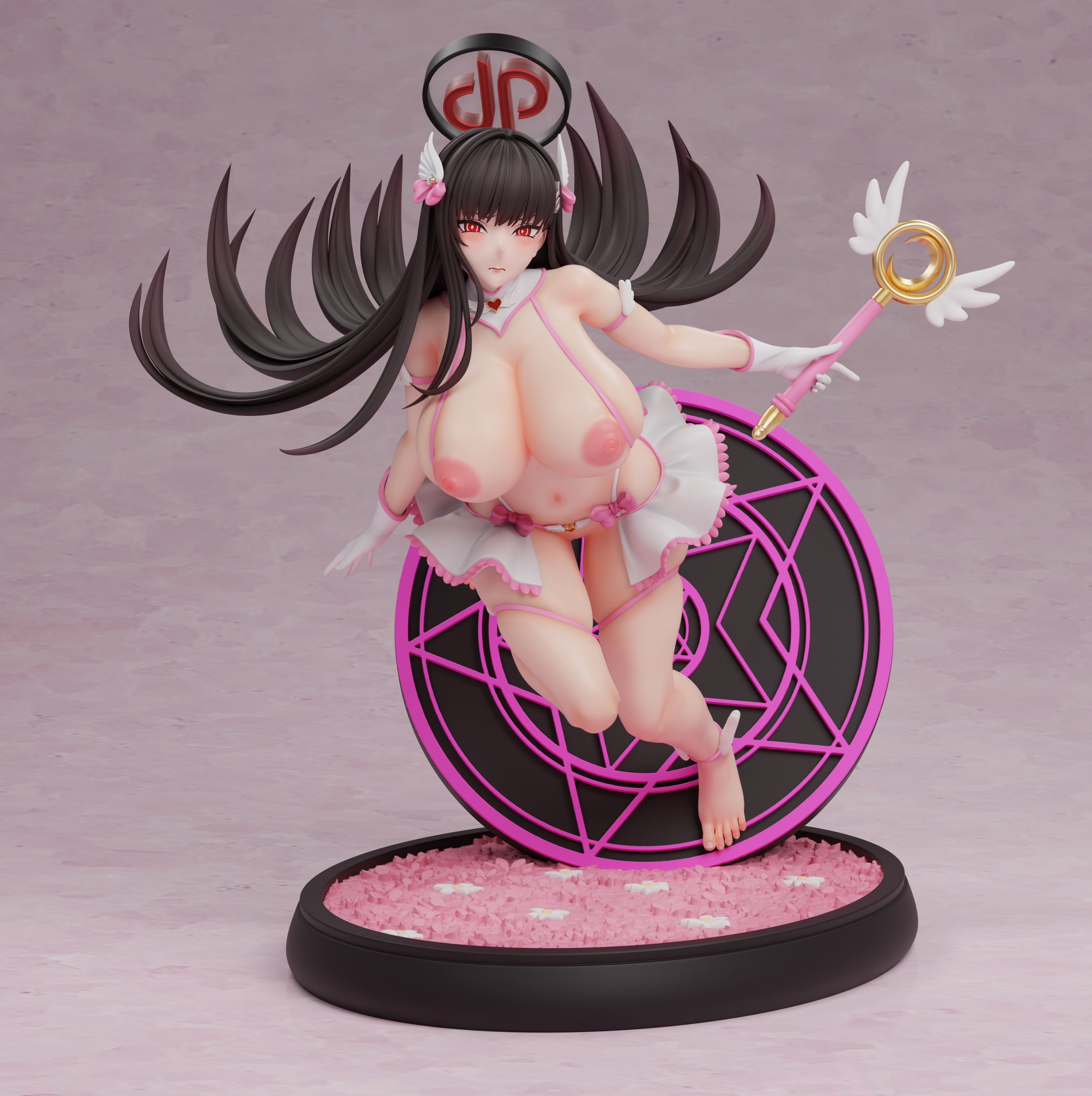 【預購】蔚藍檔案 魔法少女調月莉音vs觸手 X 觸手工作室