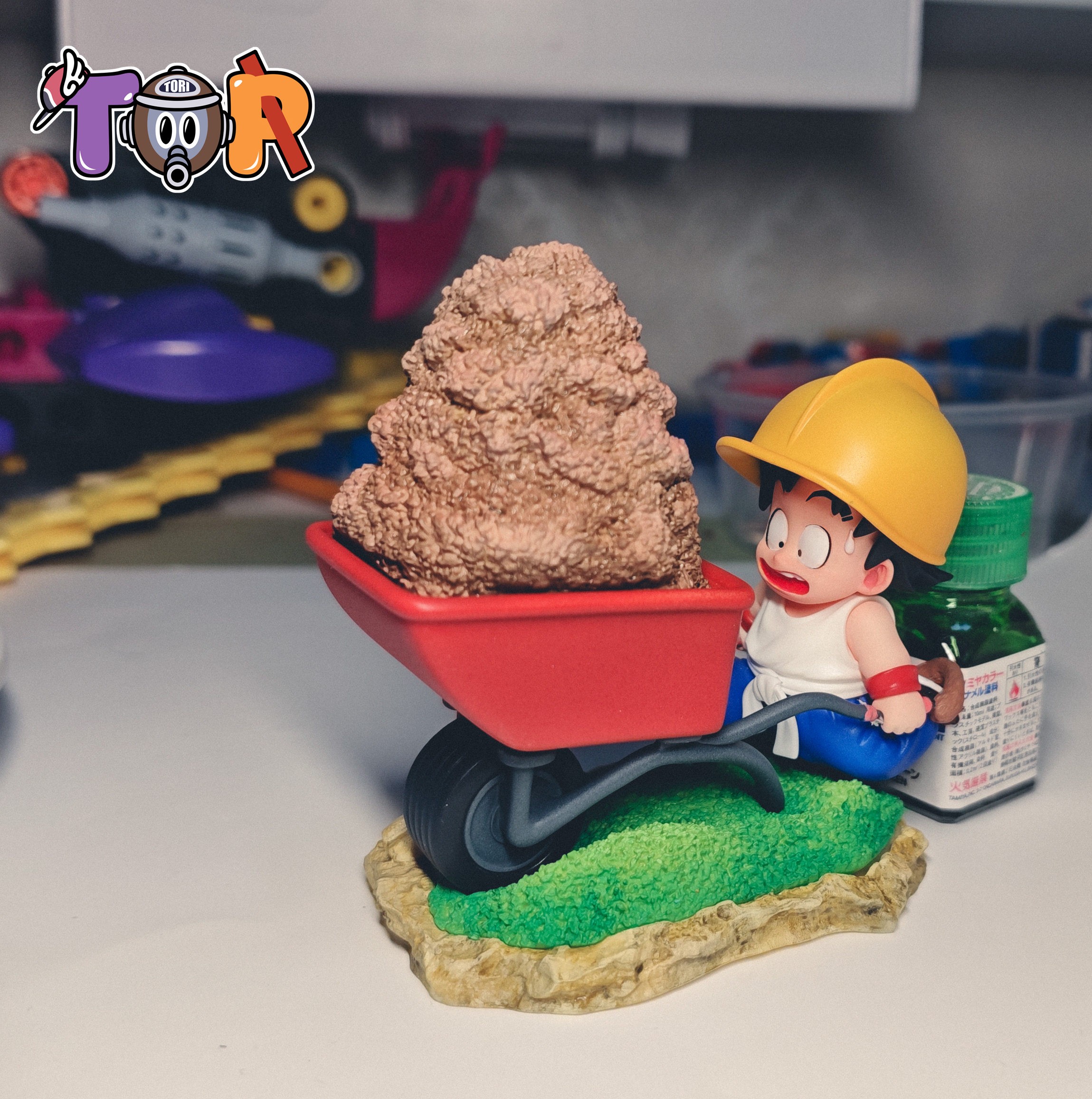 【售罄展示追加請私訊客服@toystationtw】七龍珠 WCF小悟空系列004 推土小悟空 X TOR-Studio