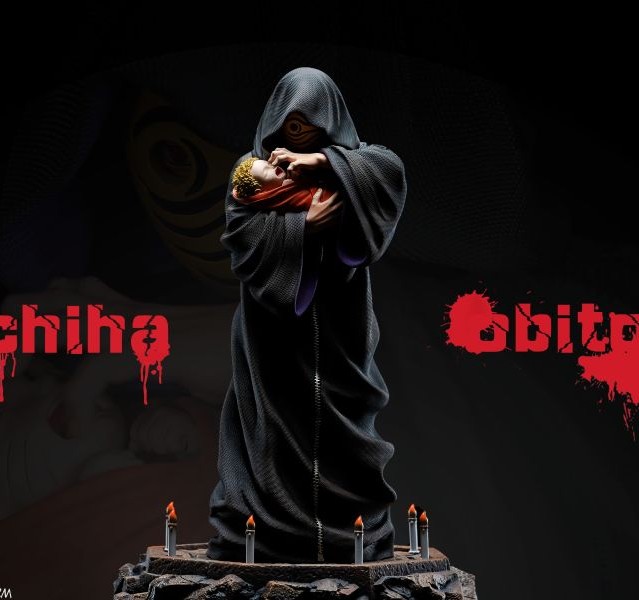 【補款】火影忍者 經典名場面 虎皮面具男 宇智波帶土 X 圓火工作室