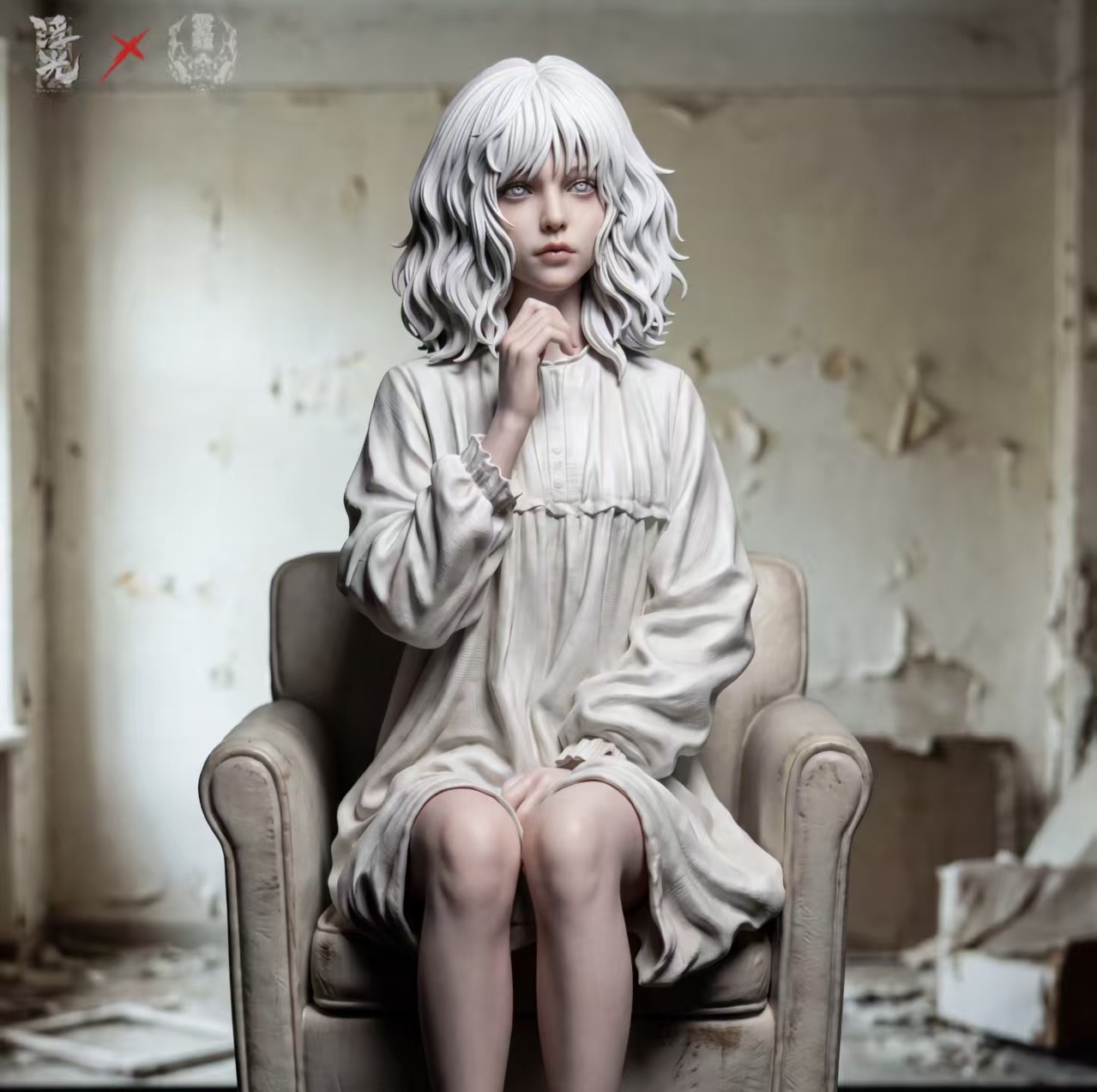 【預購】生化危機9 輕奢級別收藏作品003 艾米麗 X 浮光+霧霾工作室