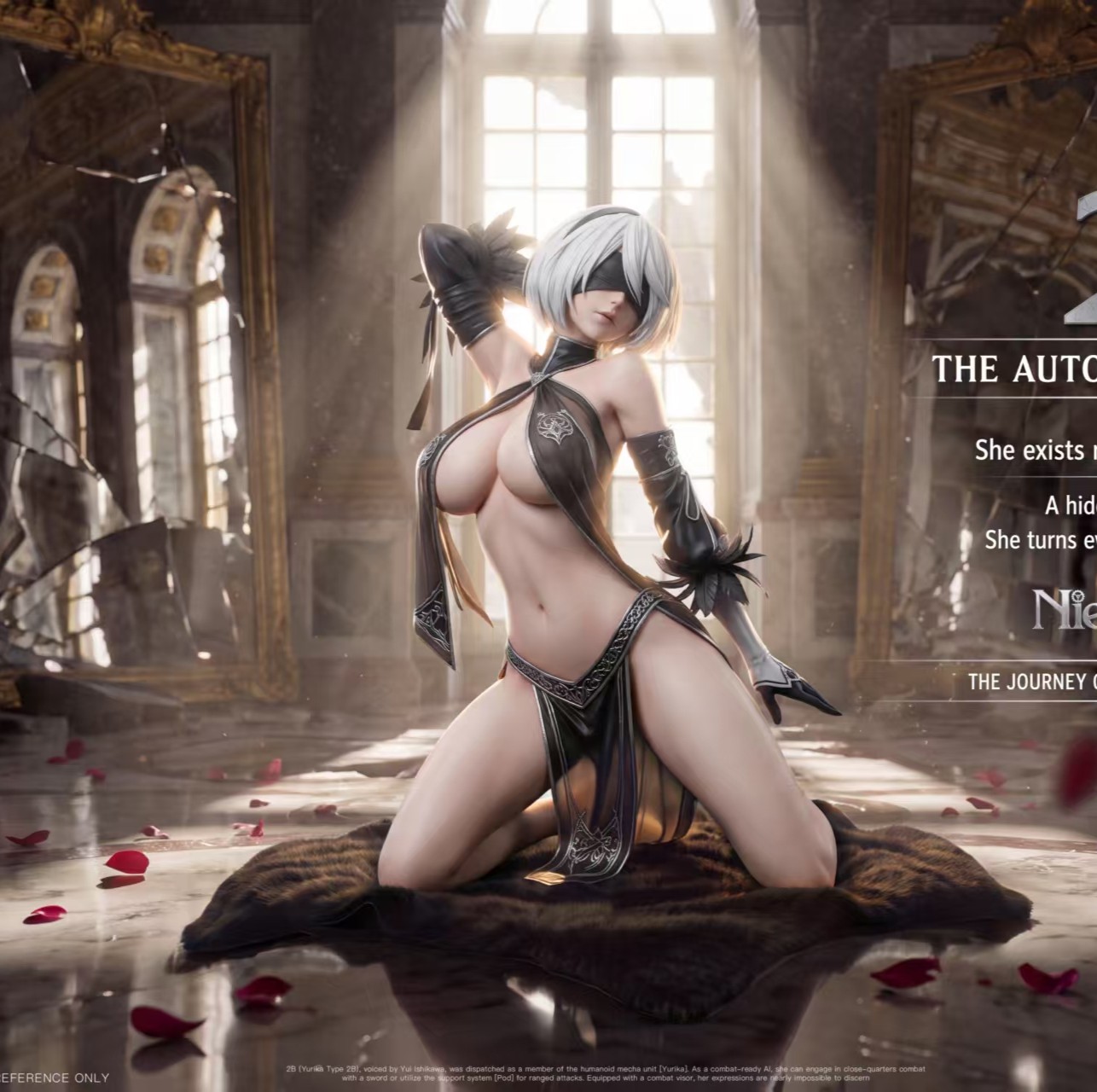 【售罄展示追加請私訊客服@toystationtw】尼爾自動人形 女雕系列 2B X 森嶼工作室