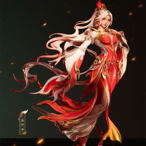 【補款】完美世界 動畫劇場版ver. 輕雕像 火靈兒 X PIJI否極 正版授權