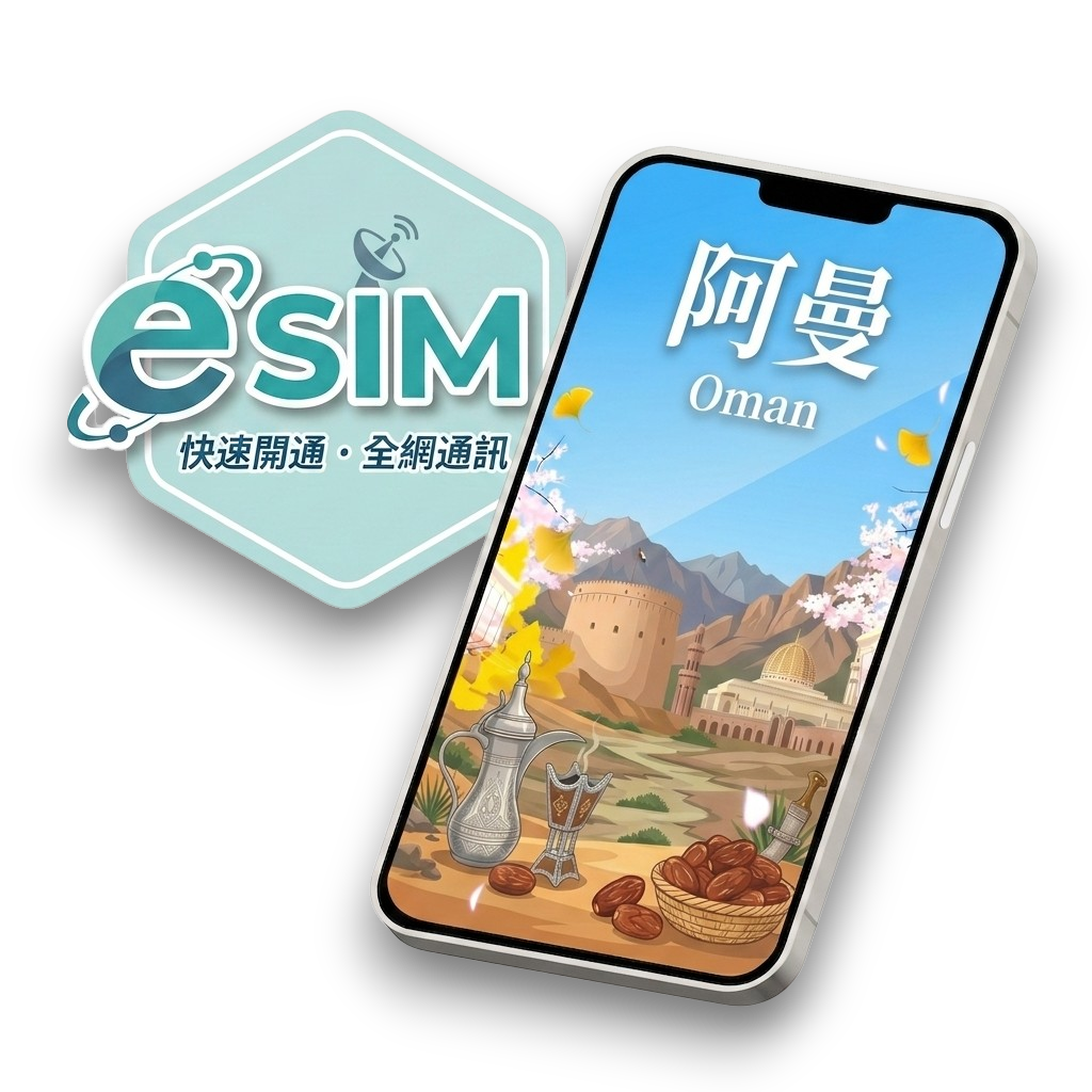 【阿曼】虛擬 eSIM（24H自動發貨）