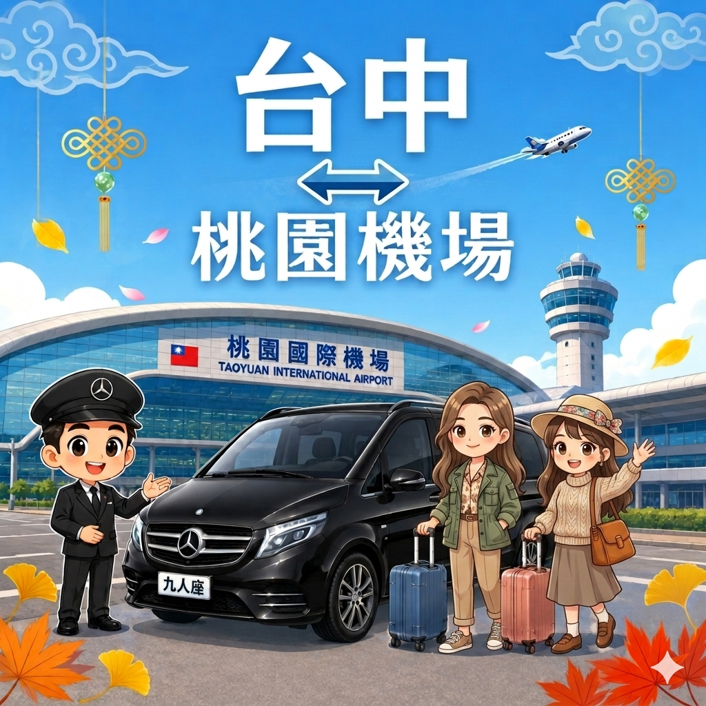 【機場⇄台中地區】