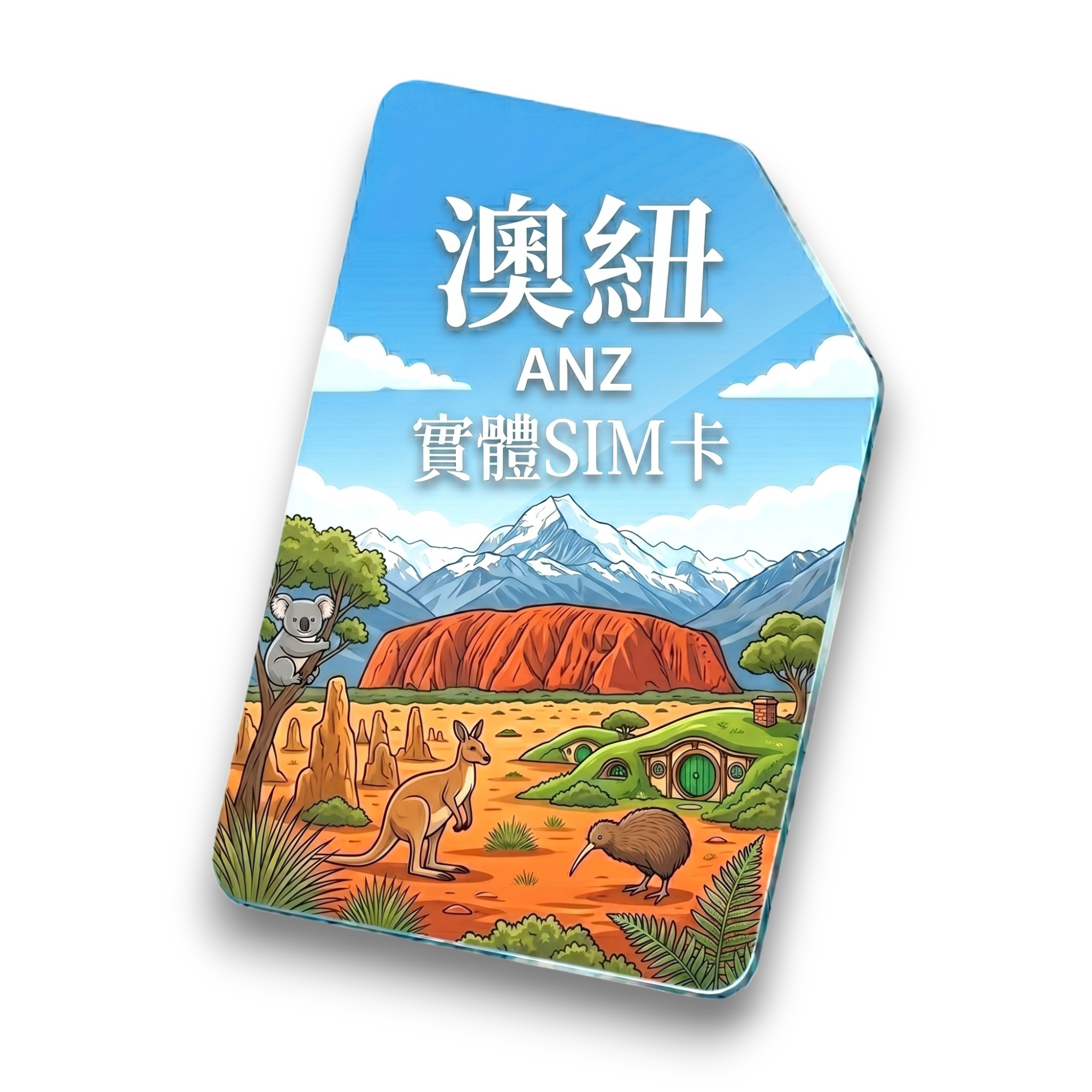【澳紐】實體 SIM 卡