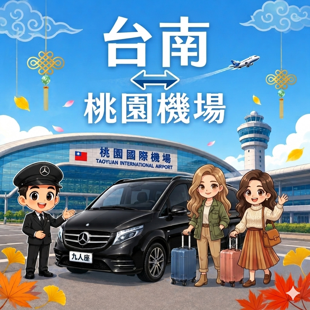 【機場⇄台南地區】