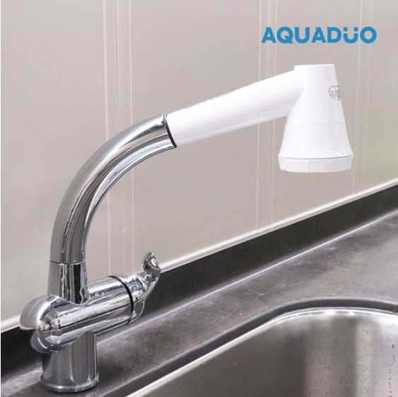 SF-7000 第二代廚房水龍頭過濾器(白色款_手持型)