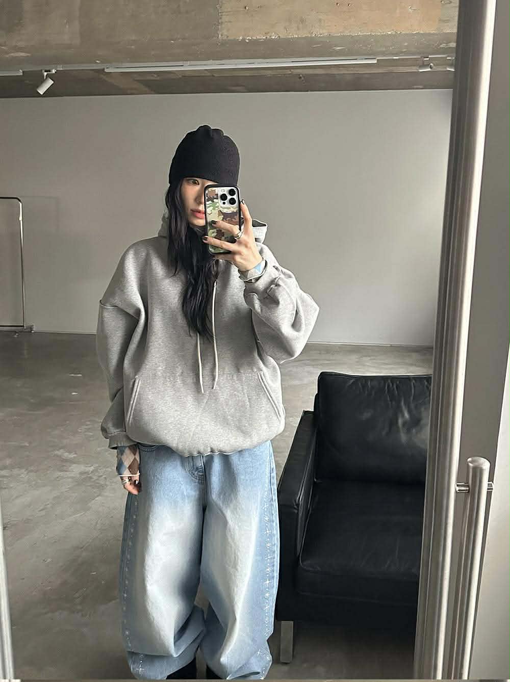 不修邊連帽大學TEE ( 3色 / 少量現貨 )