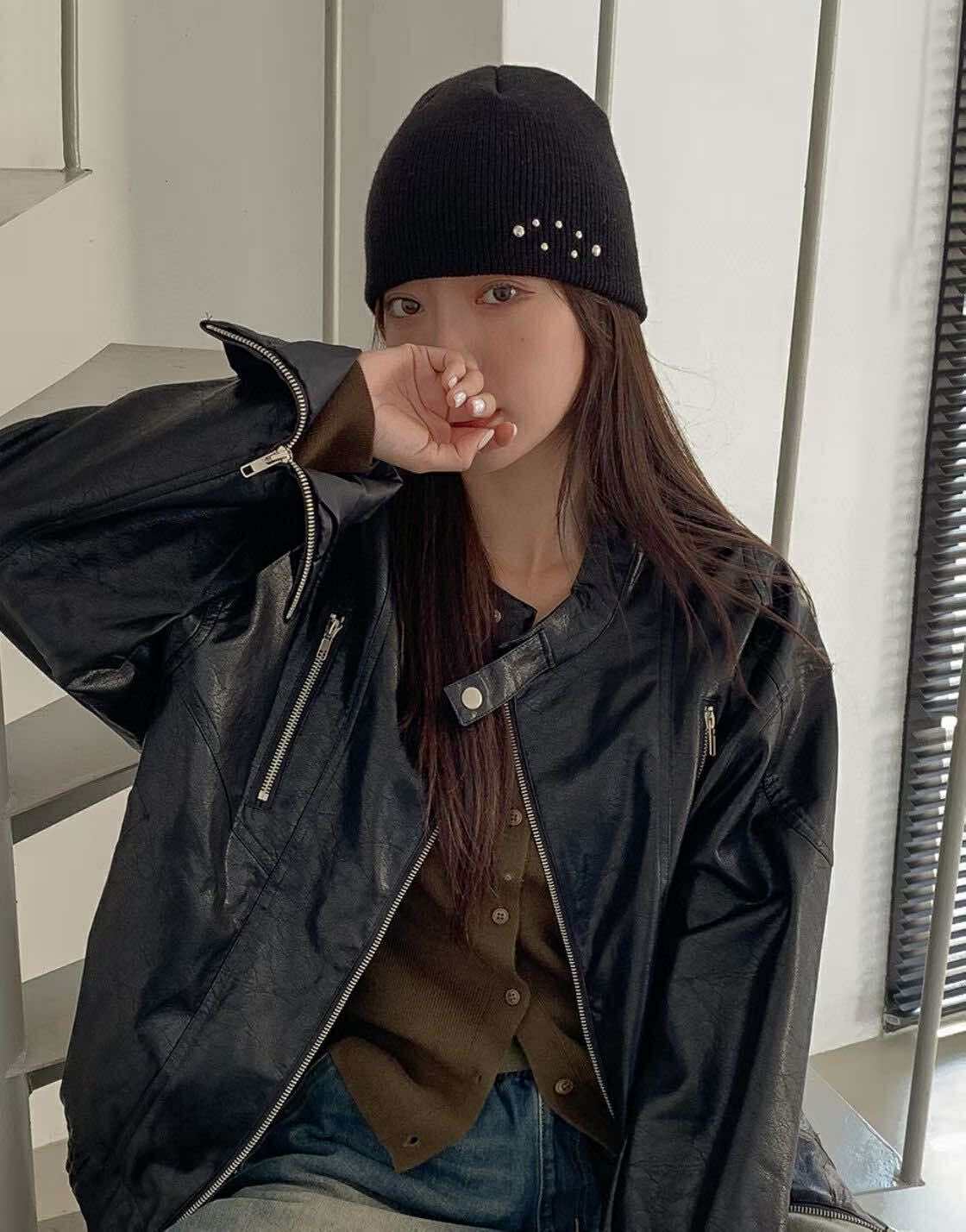 鉚釘造型冷帽 ( 5色 / 少量現貨 )