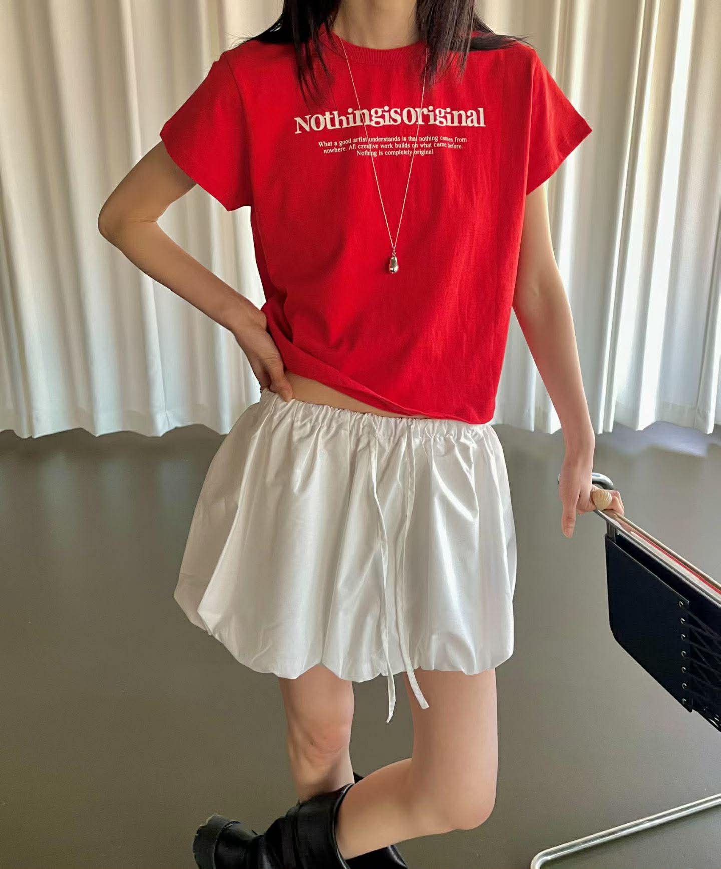 可愛字母短TEE ( 3色 )