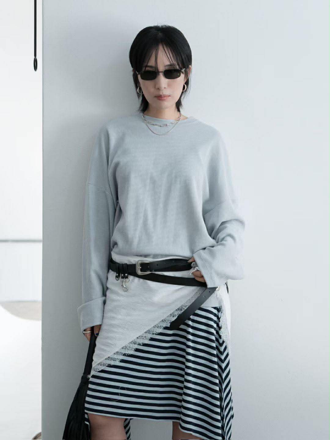 拼接蕾絲三角巾 ( 3色 )