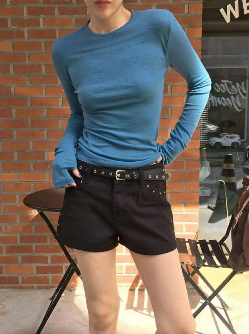 舒服指套設計打底衣 ( 6色 )