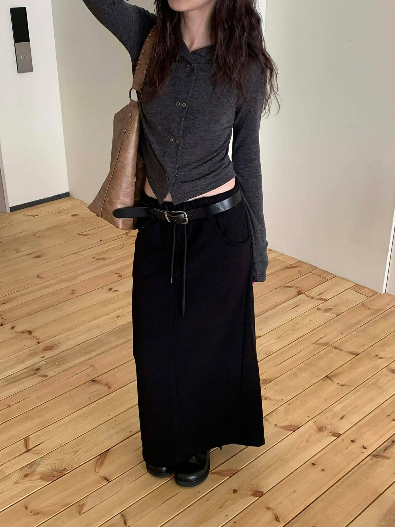 褲耳造型棉裙 ( 2色 / 少量現貨 )