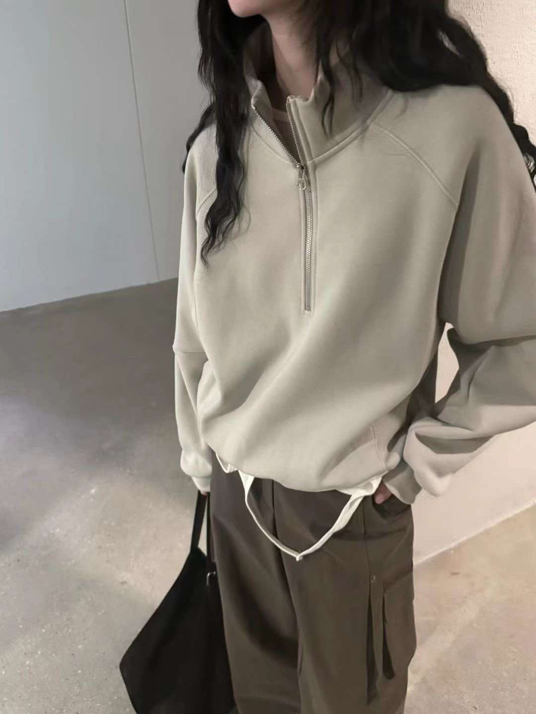 立領拉鍊大學TEE ( 6色 )