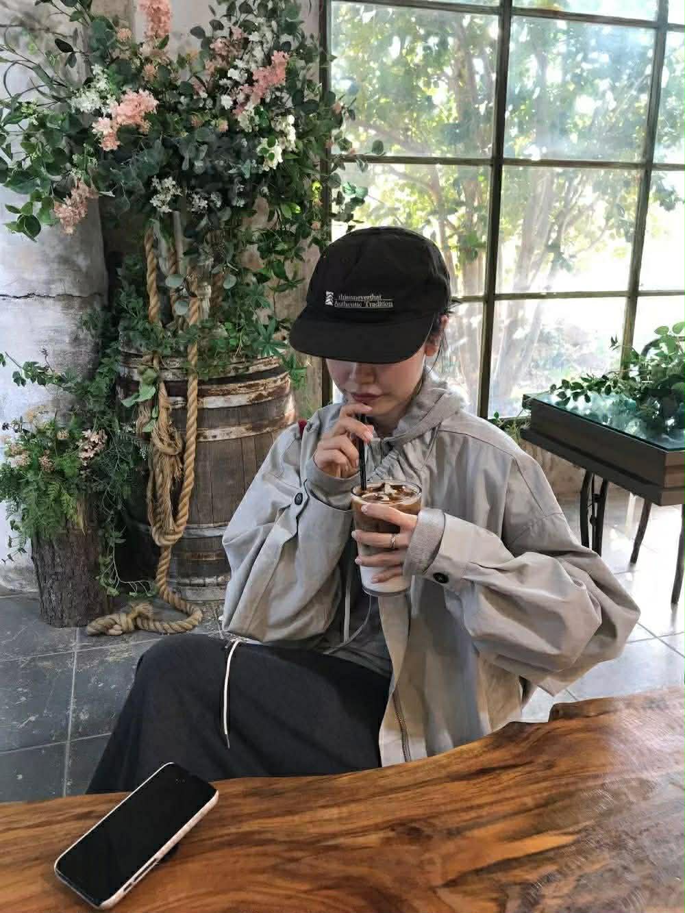 抽繩微廓形夾克 ( 2色 )