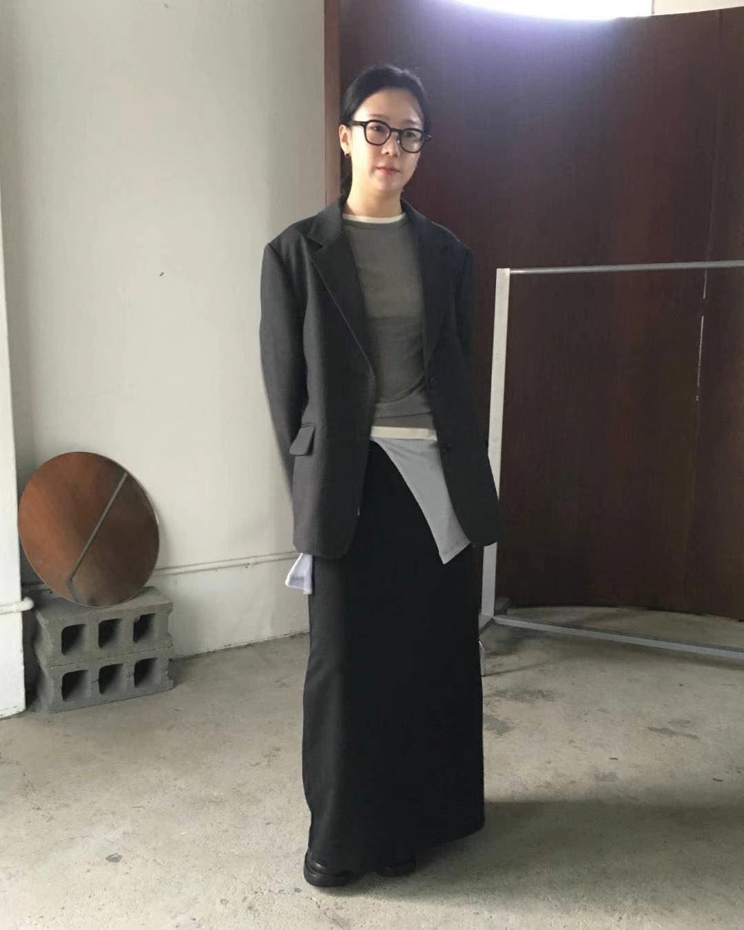 極親膚滑料舒服長裙 ( 2色 )