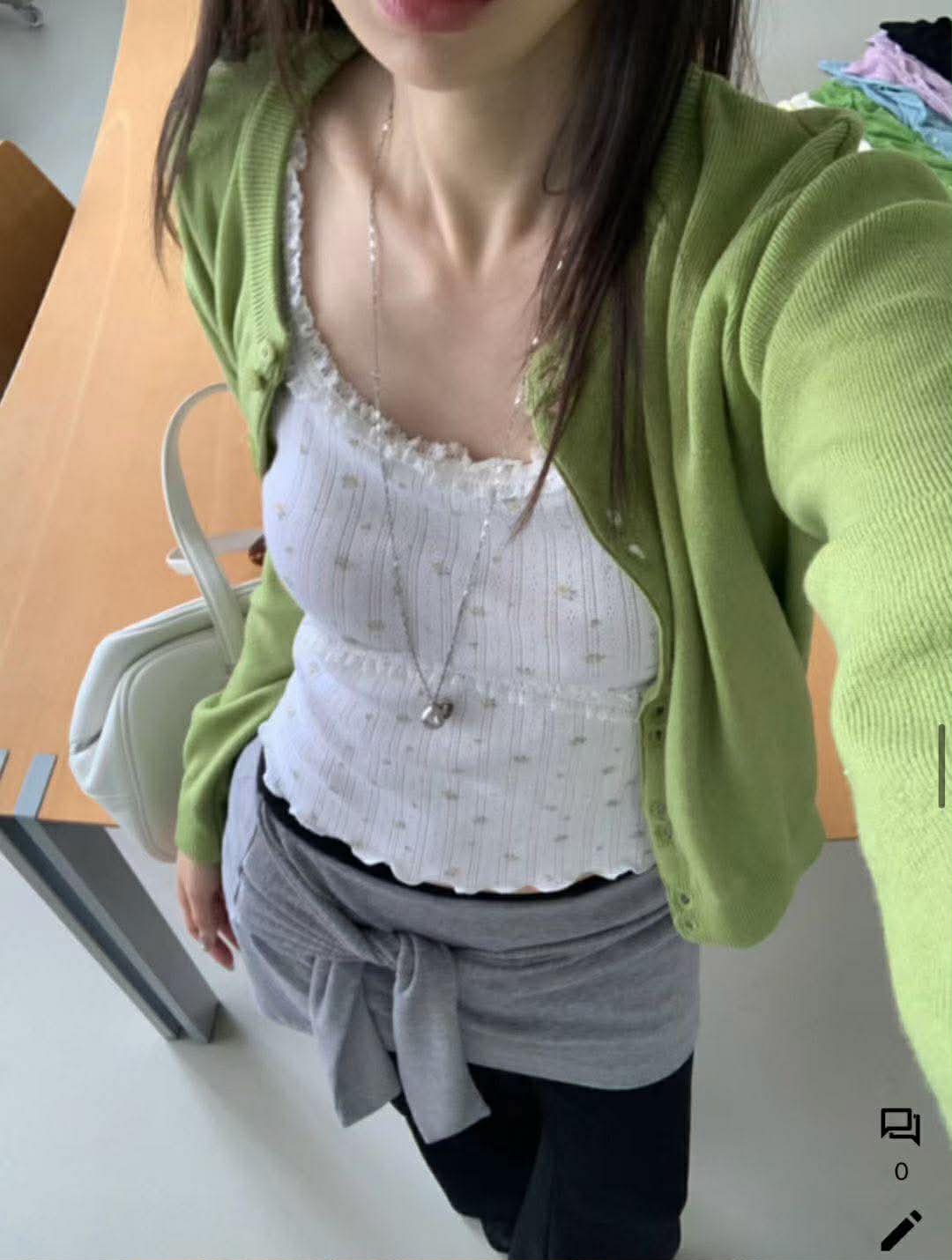 南法感小碎花背心 ( 2色 )