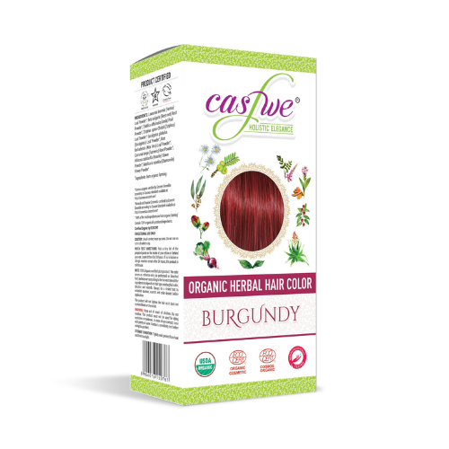 草本頭髮增色粉 (典雅棗紅)