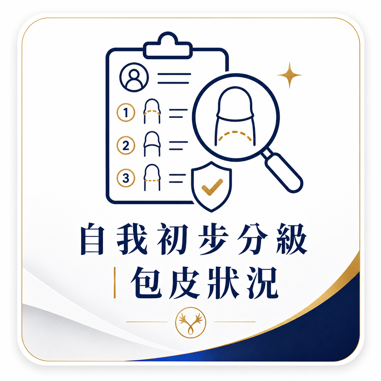 自我初步分級｜包皮狀況