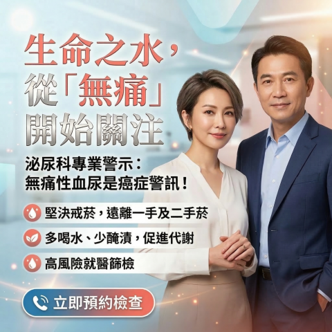 尿尿變紅別輕忽｜台中泌尿科