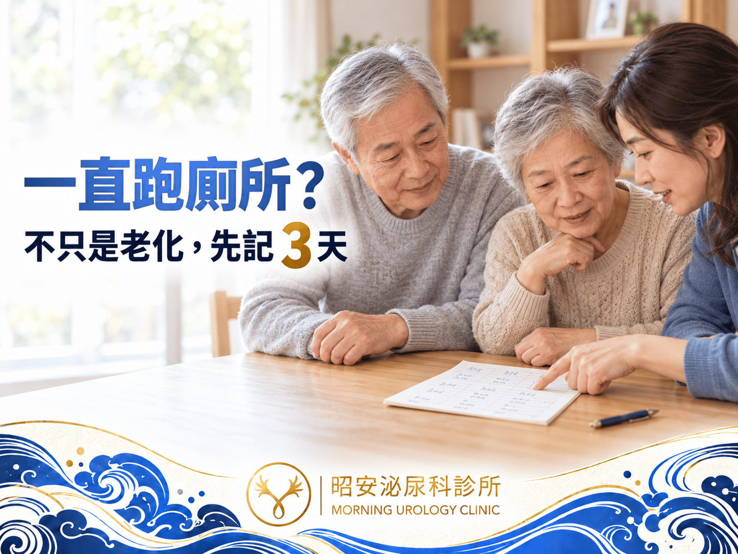 老人家頻尿、夜尿是老化嗎？常見原因、半夜防跌倒與什麼時候該看醫生
