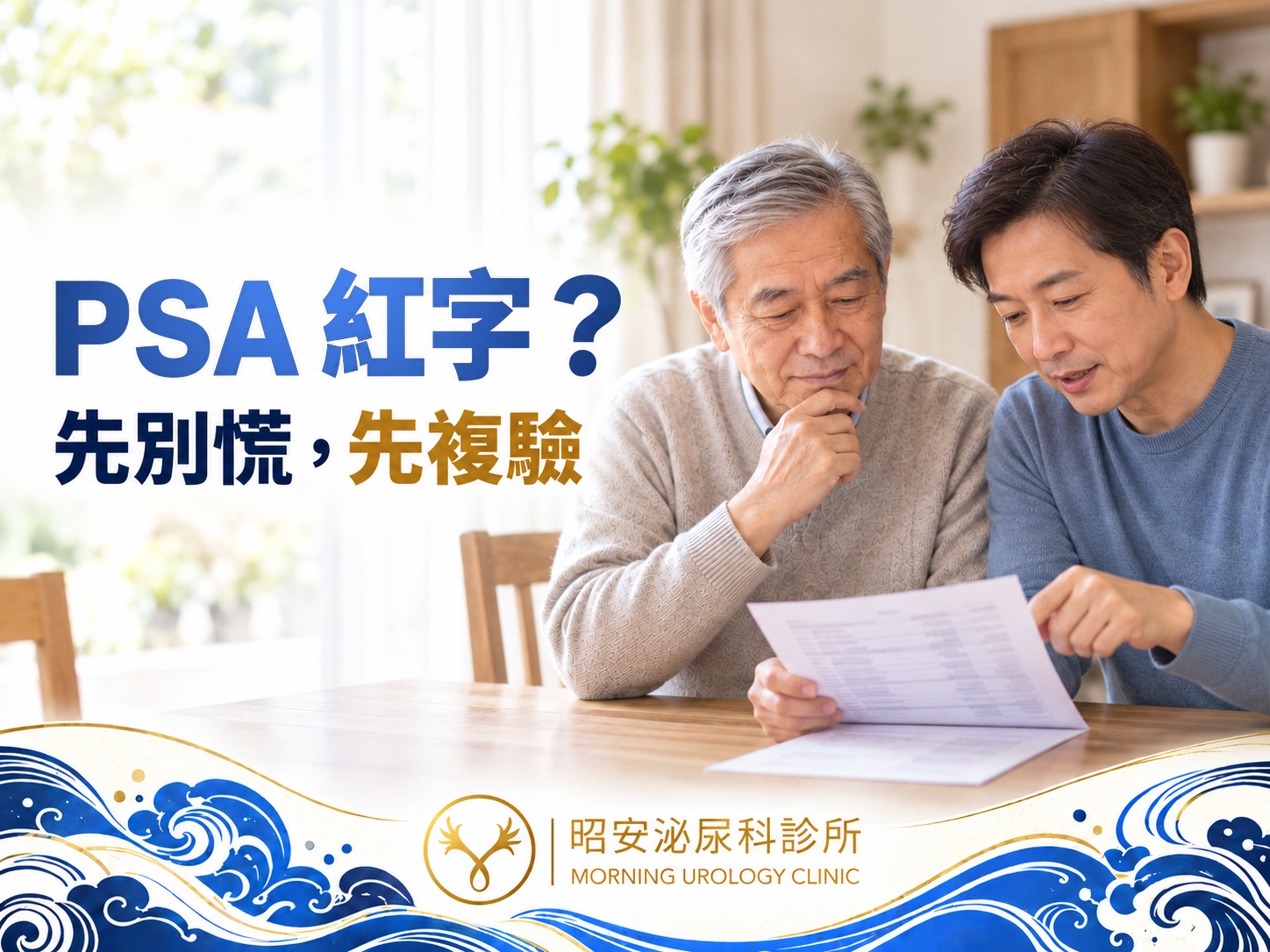健檢 PSA（攝護腺指數）偏高怎麼辦？常見原因、複驗時機與年紀大要不要追
