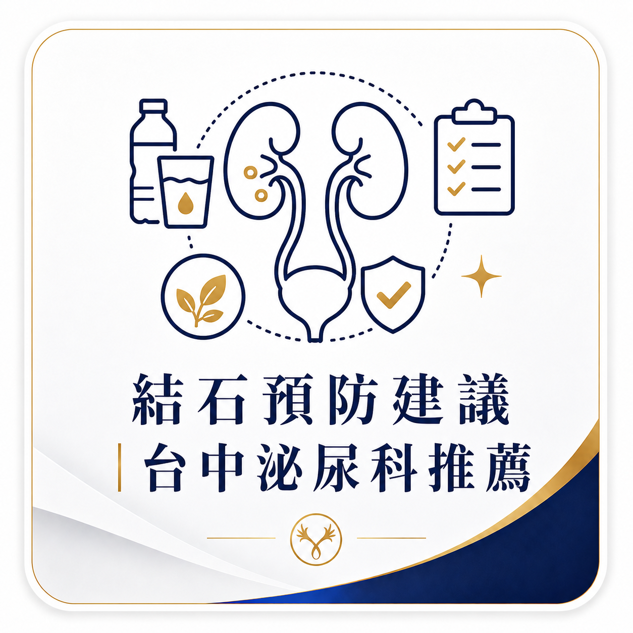 結石預防建議｜台中泌尿科推薦