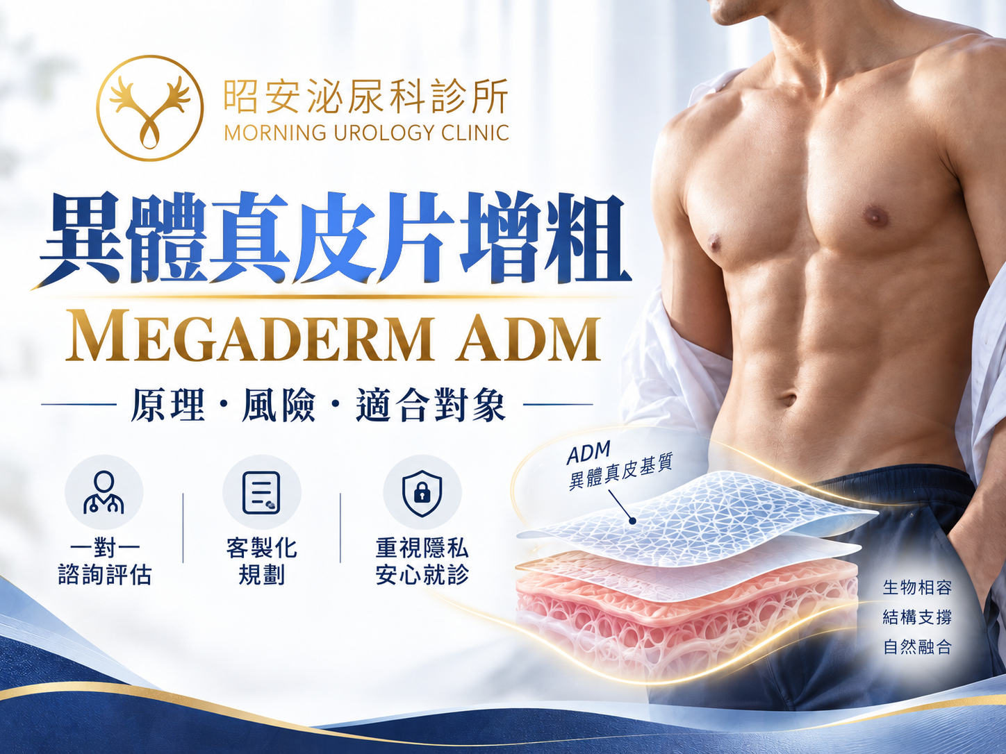 異體真皮片增粗是什麼？台中泌尿科解析術式、風險與適合對象