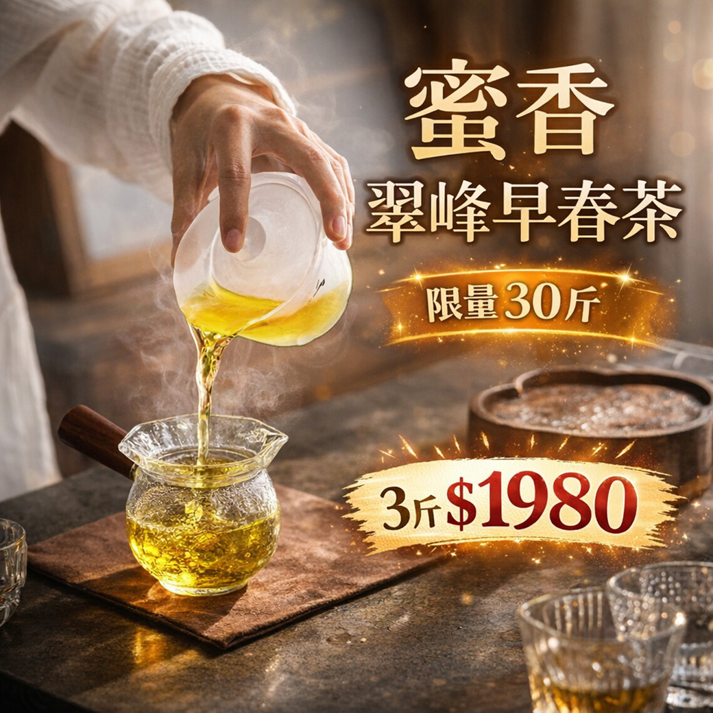 LINE好友限定├ 蜜香翠峰早春茶 ┤