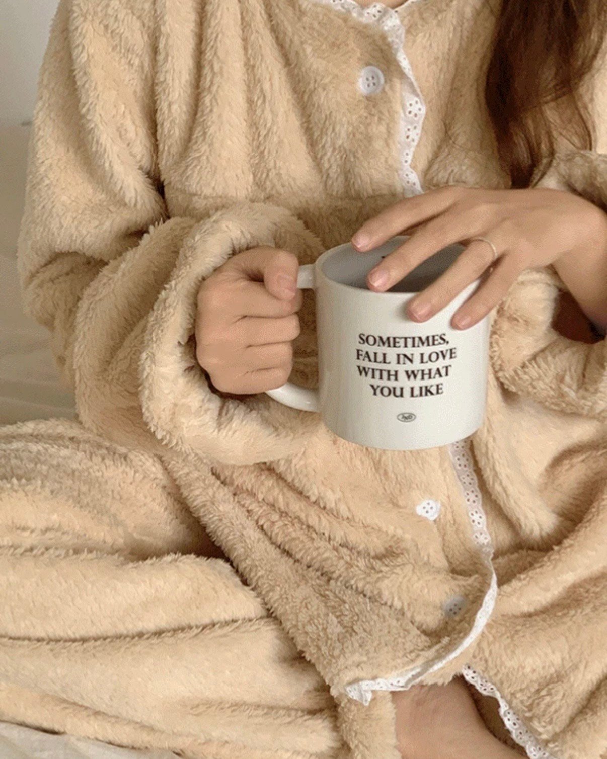 🍒絨毛蕾絲睡衣（𝟓 𝐜𝐨𝐥𝐨𝐫𝐬)