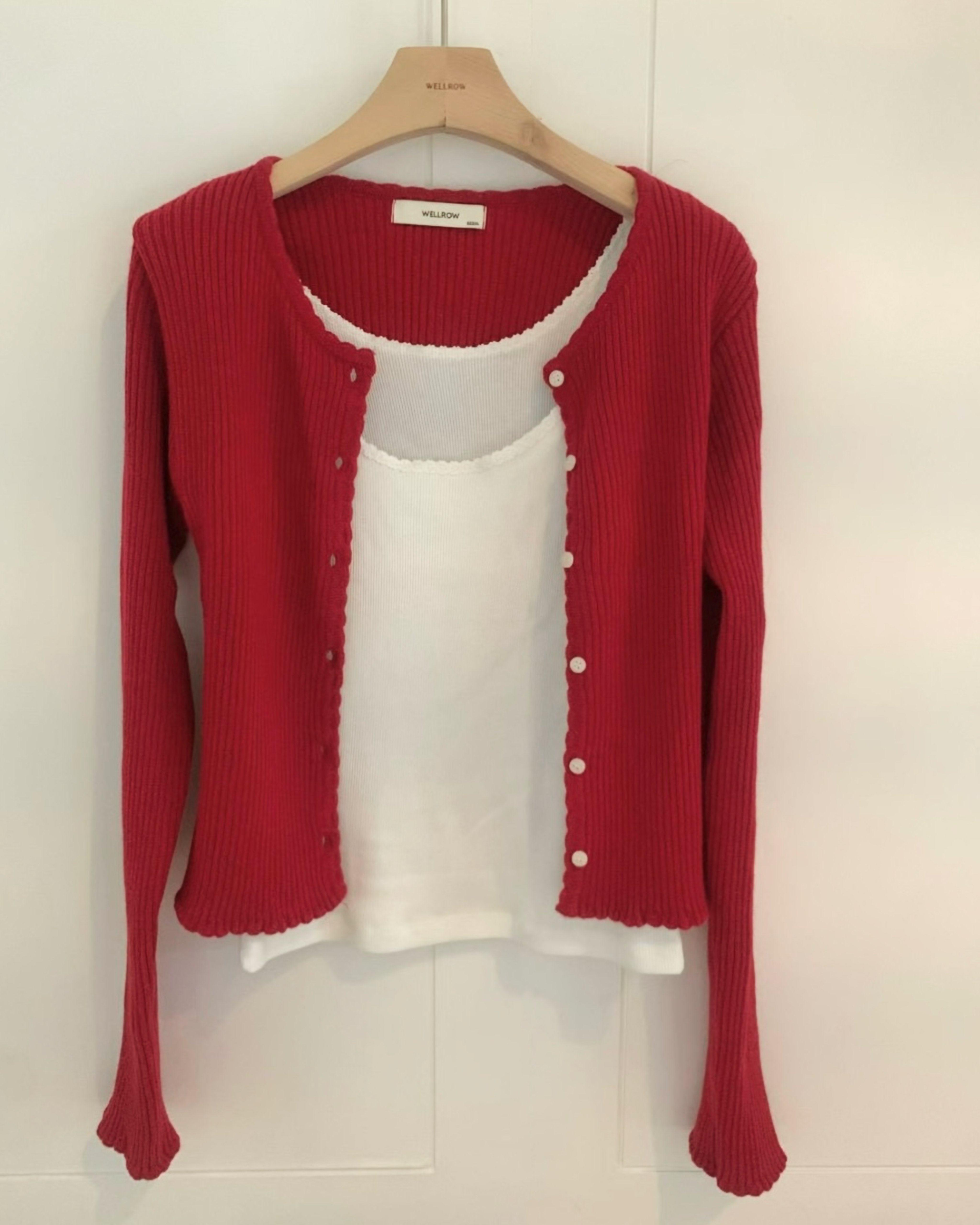 𝐍𝟎𝟓 聖誕氛圍小花邊針織🎅🏻（𝟑 𝐜𝐨𝐥𝐨𝐫𝐬）