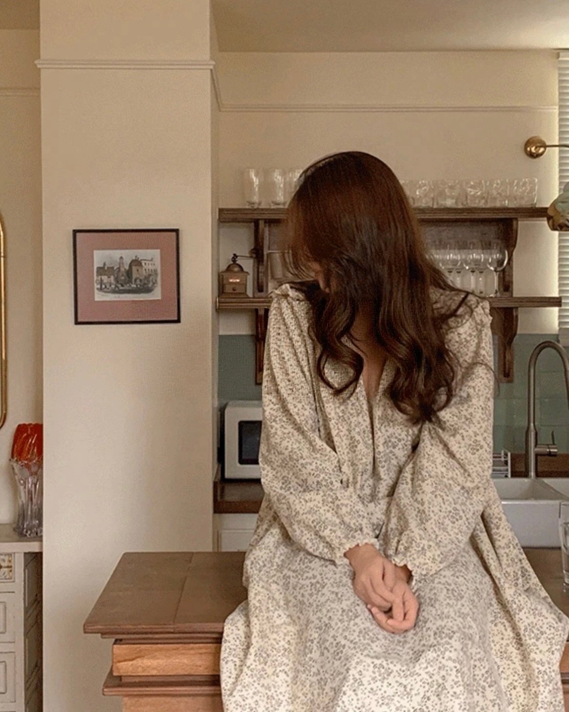 🍒碎花睡衣（𝟐 𝐜𝐨𝐥𝐨𝐫𝐬)