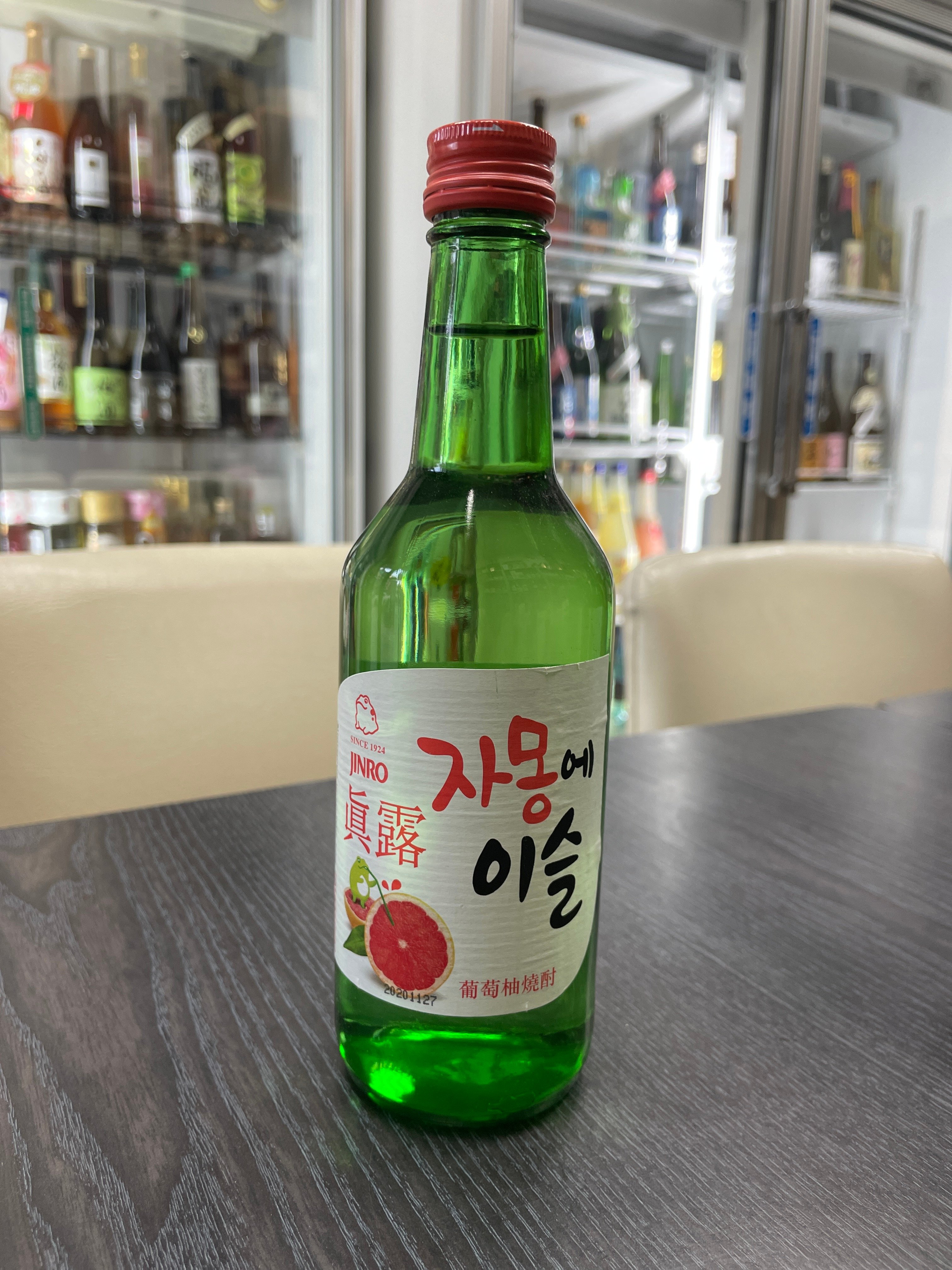 真露JINRO韓國燒酒 葡萄柚 360ml
