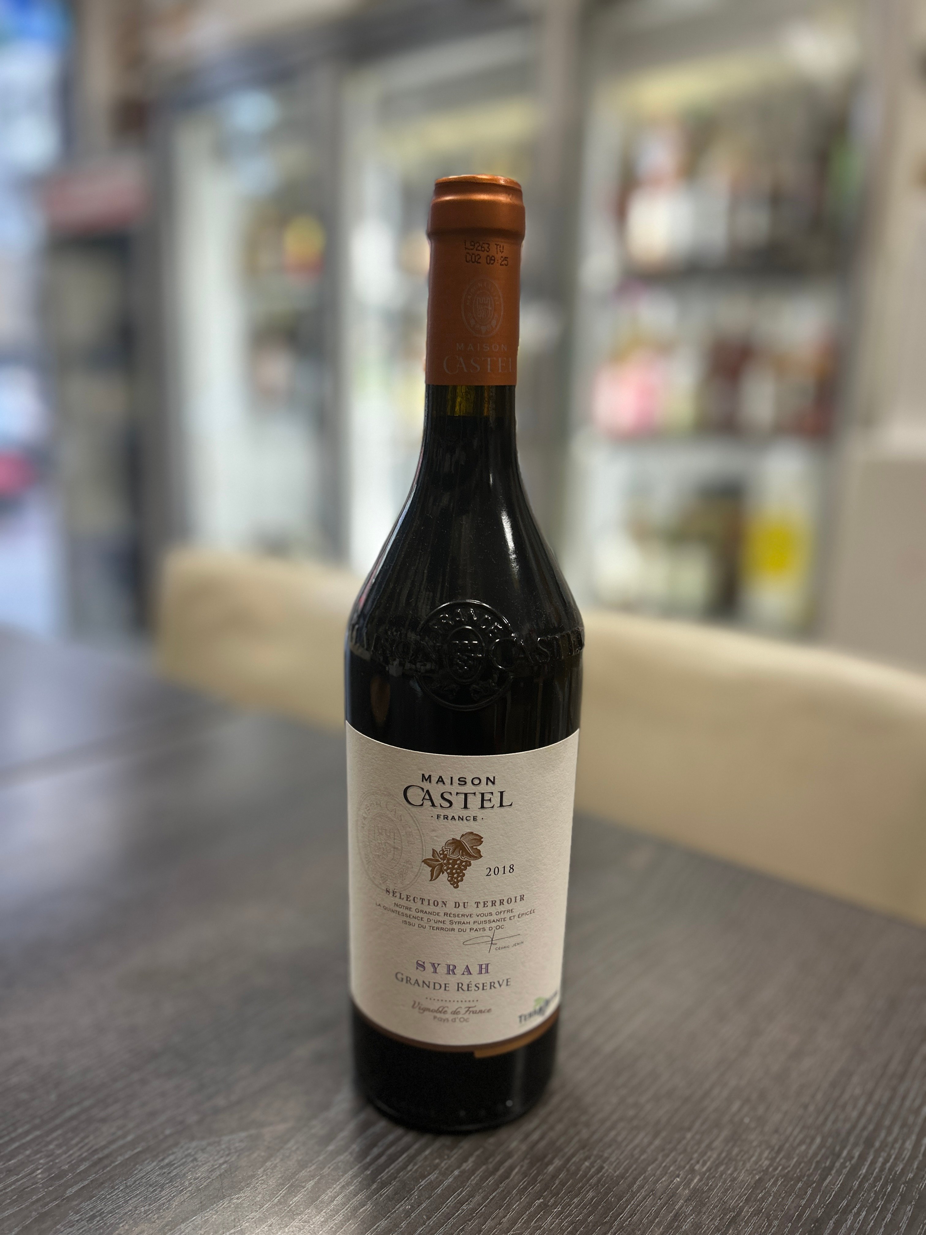 卡思黛樂典藏希哈紅酒13.5%