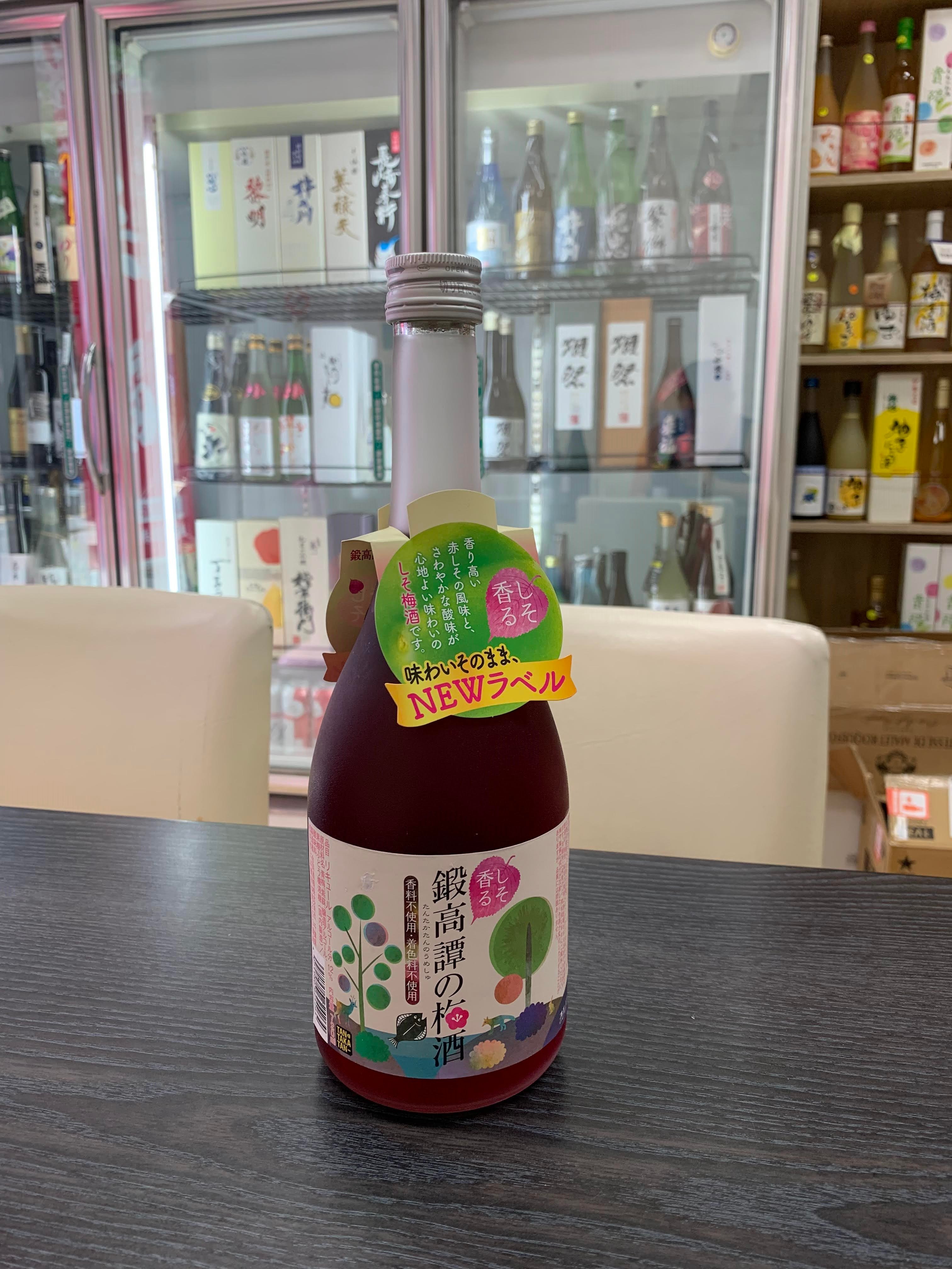 鍛高譚紅紫蘇梅酒720ml