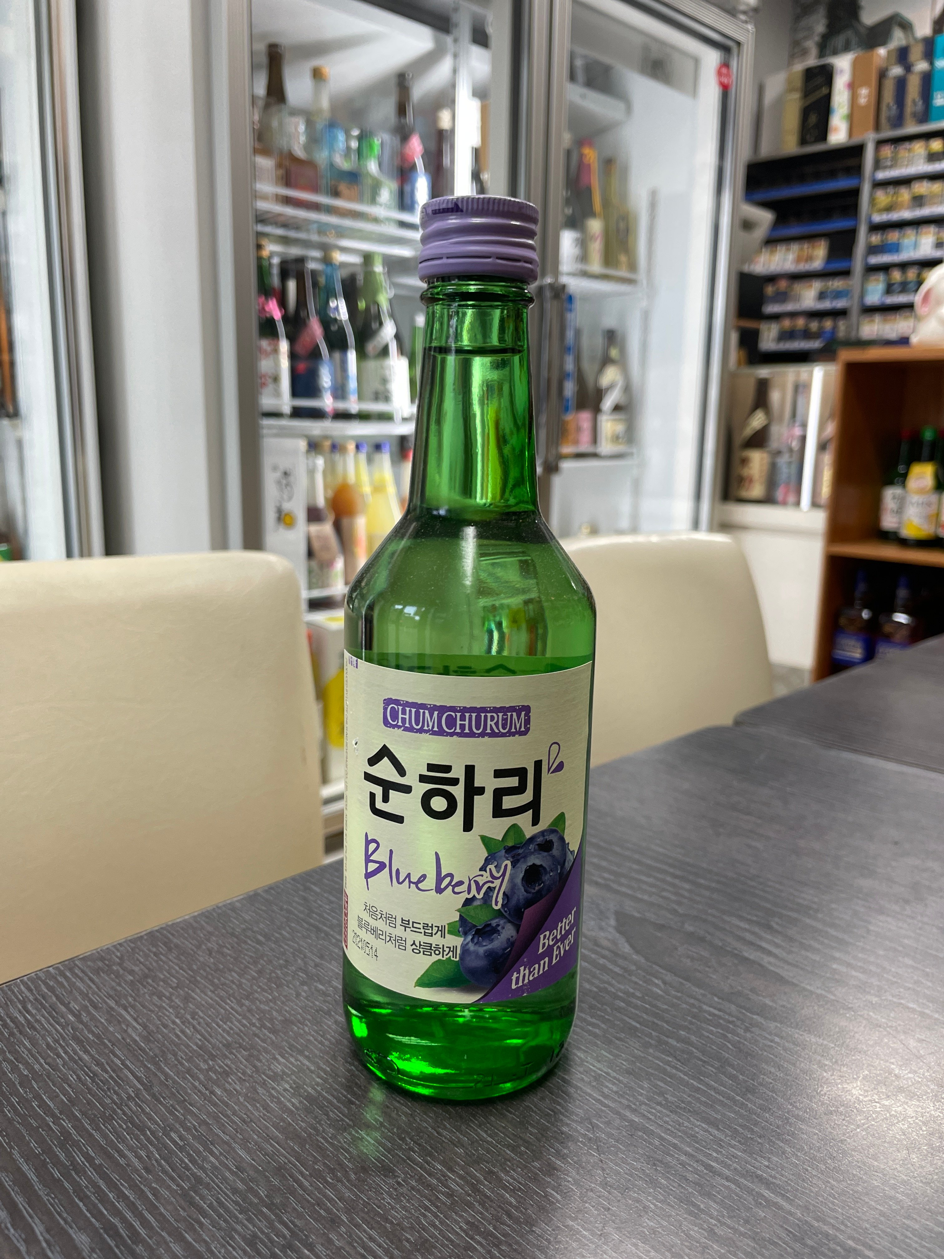 初飲初樂Chum Churum韓國燒酒 藍莓 360ml