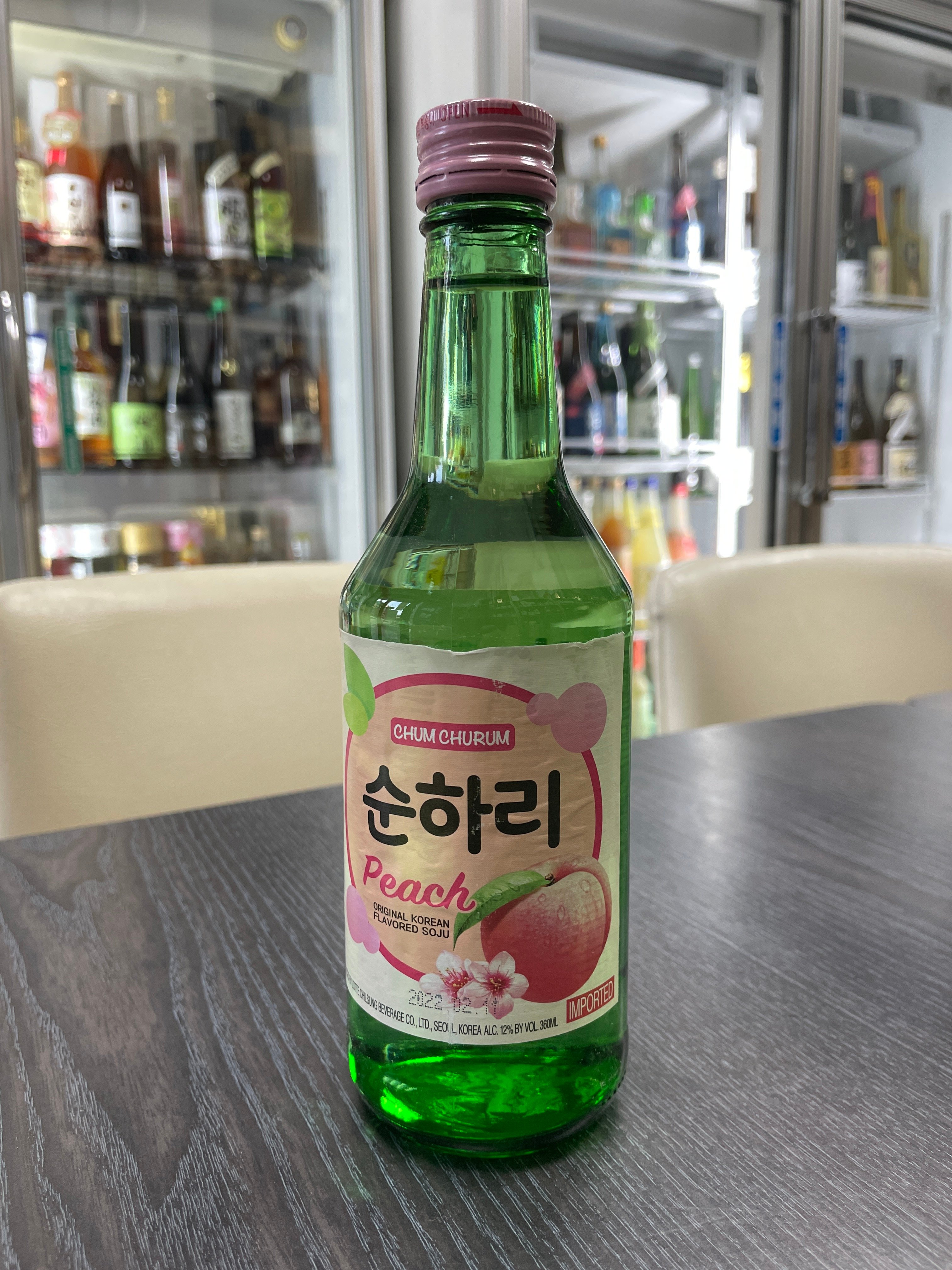 初飲初樂Chum Churum韓國燒酒 水蜜桃 360ml