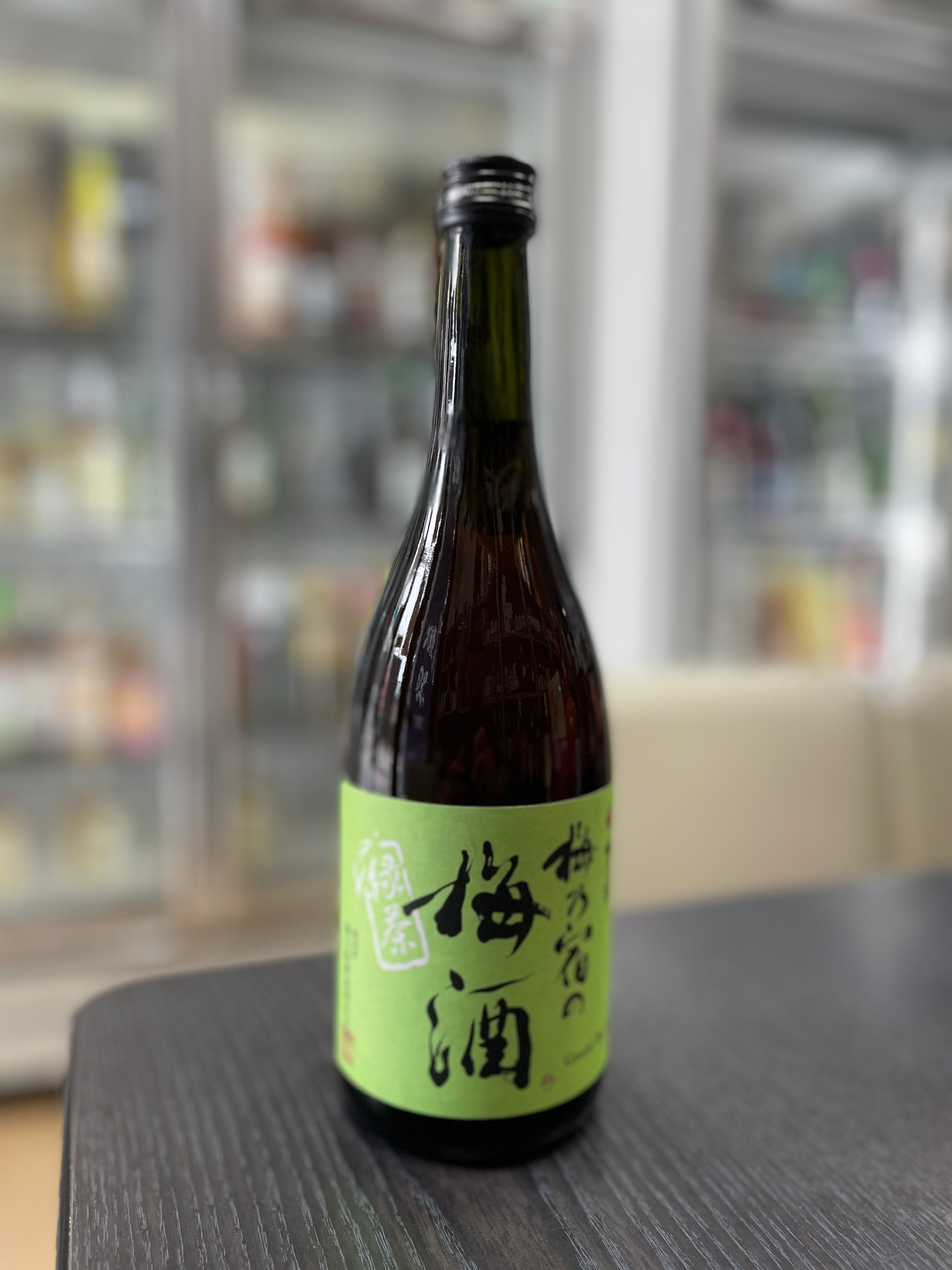 梅乃宿 綠茶梅酒720ml