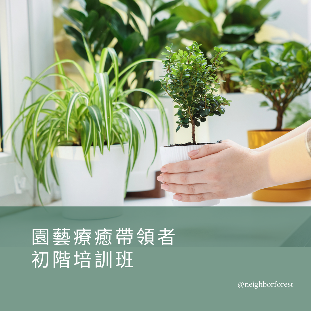 大師課程｜園藝療癒帶領講師初階培訓班