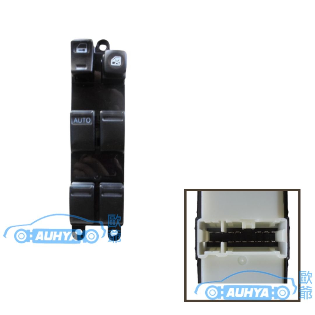 NISSAN 日產 180M1 A33 QRV X-TRAIL 主控開關 左前 昇降機開關 六按鍵 FL開關