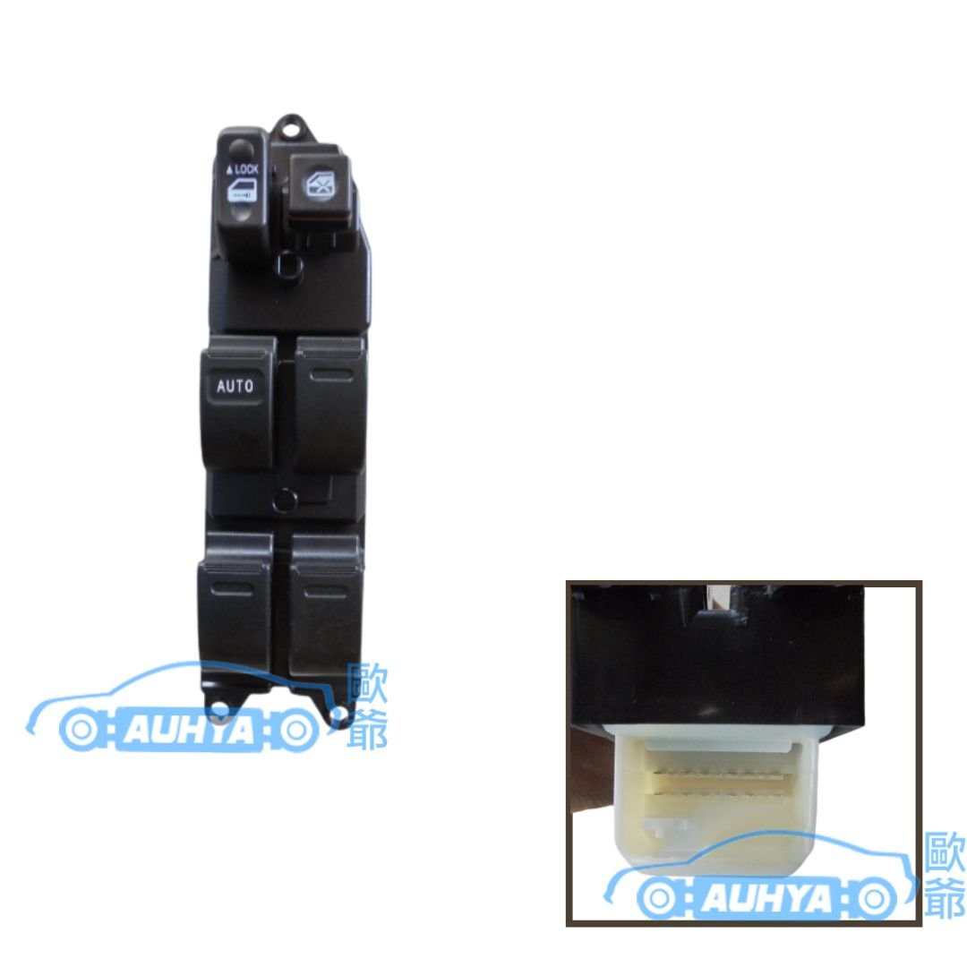 TOYOTA  豐田 ALTIS 01年 CAMRY 02年 VIOS03- 主控開關 左前 昇降機開關 三按鍵 FL開關