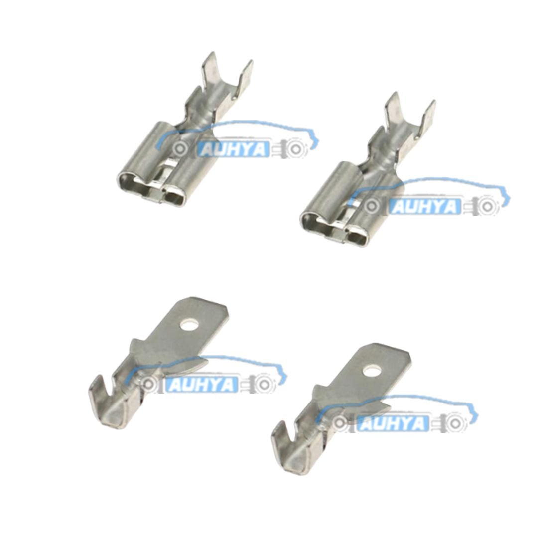 通用型 187型高級鍍錫線夾 187型高級鍍錫端子 187型公母線夾 公母5MM鍍錫端子 100入/包