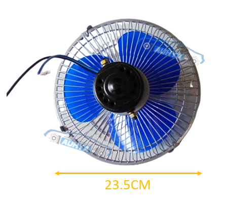 通用型 車用電風扇 12V 24V 48V 8吋 尚億女王牌